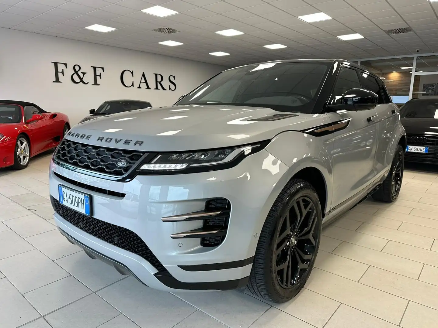 Land Rover Range Rover Evoque 2.0d i4 mhev R-Dynamic HSE awd 180cv Uni Propriet Grau - 1