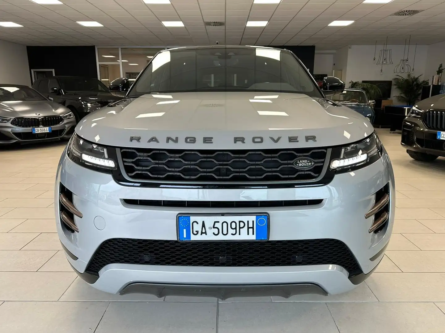 Land Rover Range Rover Evoque 2.0d i4 mhev R-Dynamic HSE awd 180cv Uni Propriet Grau - 2