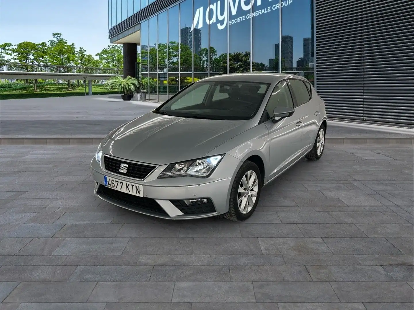 SEAT Leon 1.4 TGI GNC S&S Style DSG 110 Silber - 1