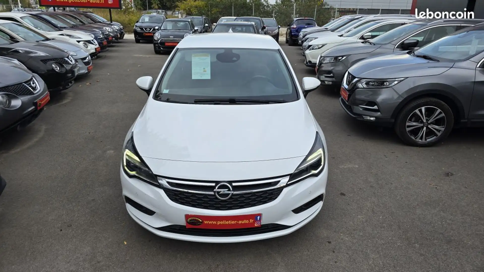 Opel Astra 1.4 Turbo 125 ch Start-Stop Elite Blanc - 2