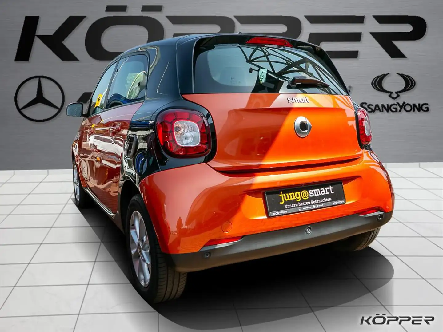 smart forFour 52 kW Leder Cool & Audio-Paket LED Orange - 2
