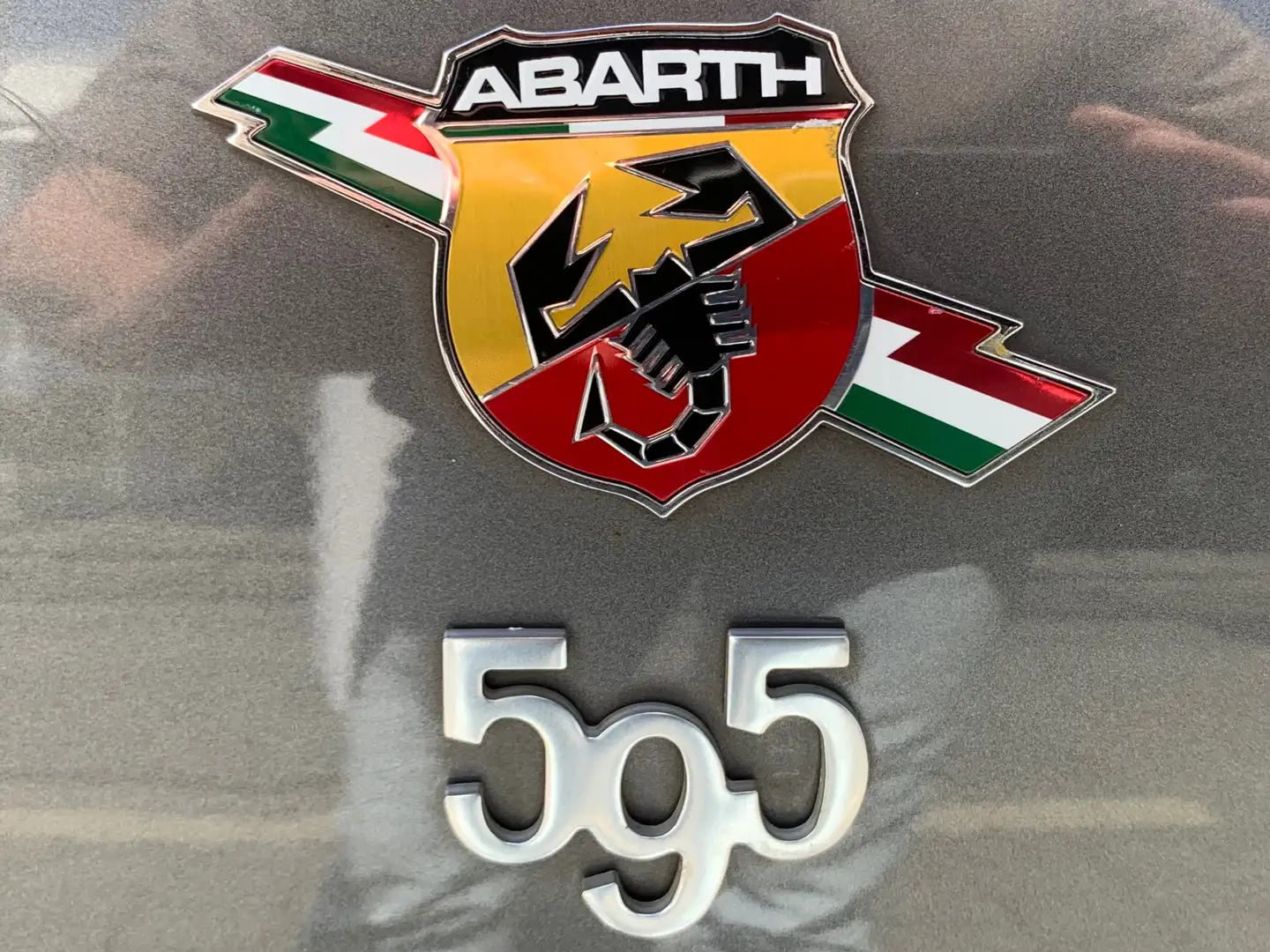 Fiat 595 Abarth Turismo 1.4 160CV/ Boite Auto / Cabriolet / Xenon Gris - 2