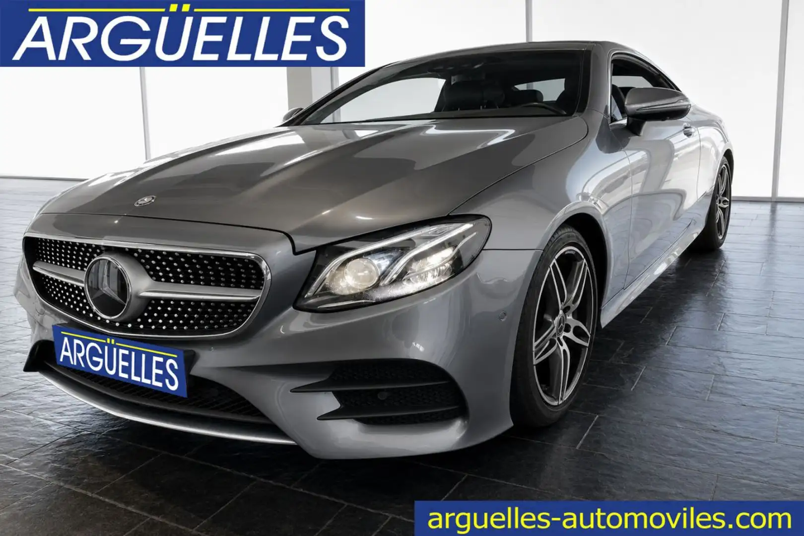 Mercedes-Benz E 400 Coupe AMG Line Premium Plus 4Matic 333cv Gris - 1