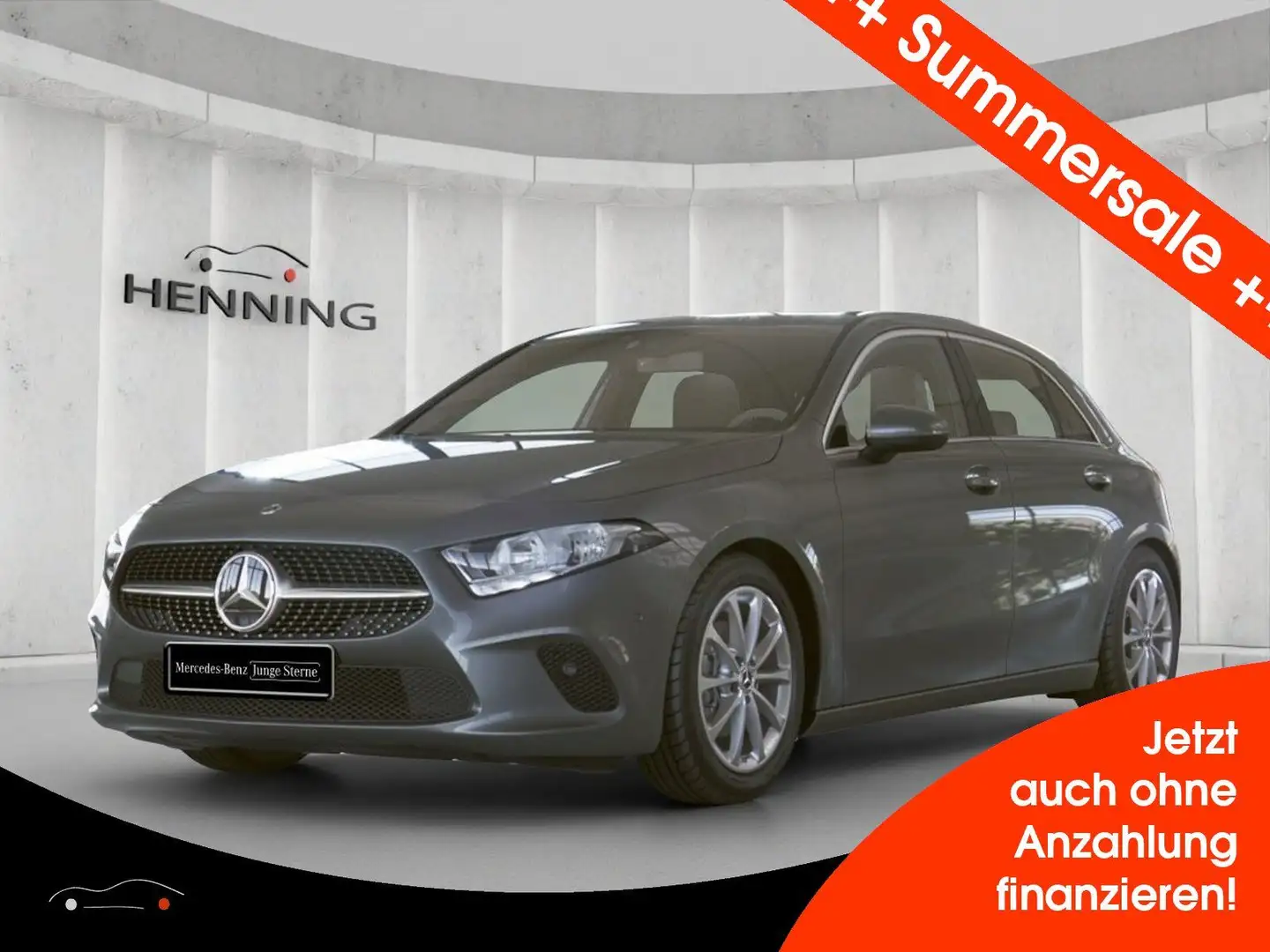 Mercedes-Benz A 180 Progressive Komp Kamera MBUX Automatik 17" Gris - 1
