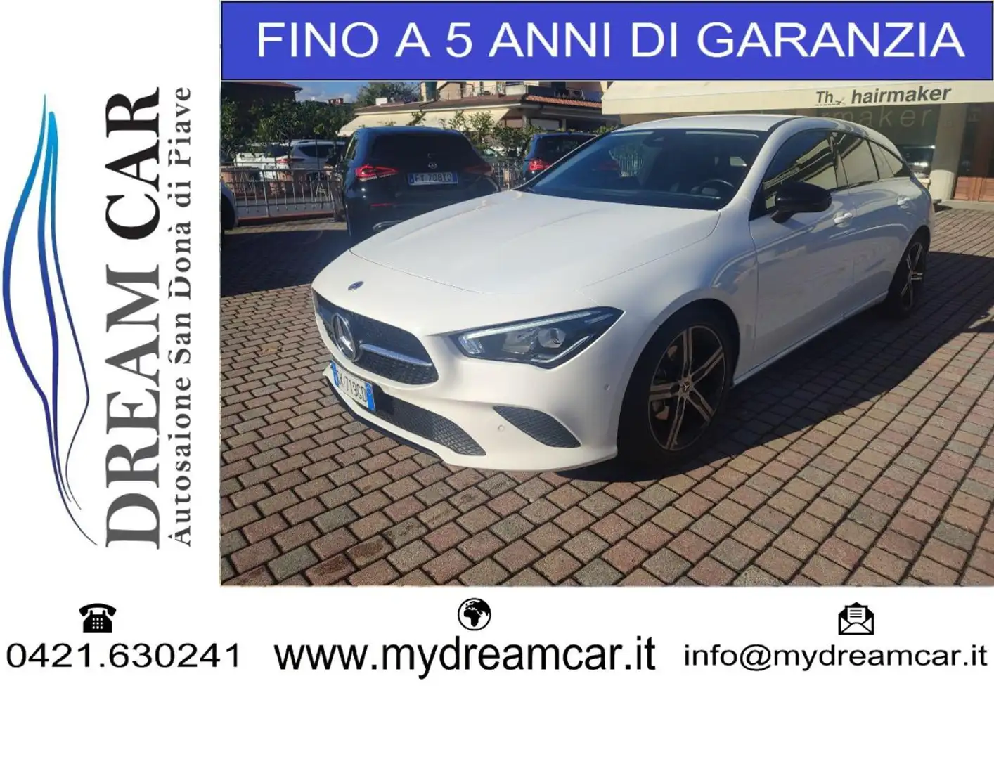 Mercedes-Benz CLA 180 d Automatic Shooting Brake Sport Bianco - 1
