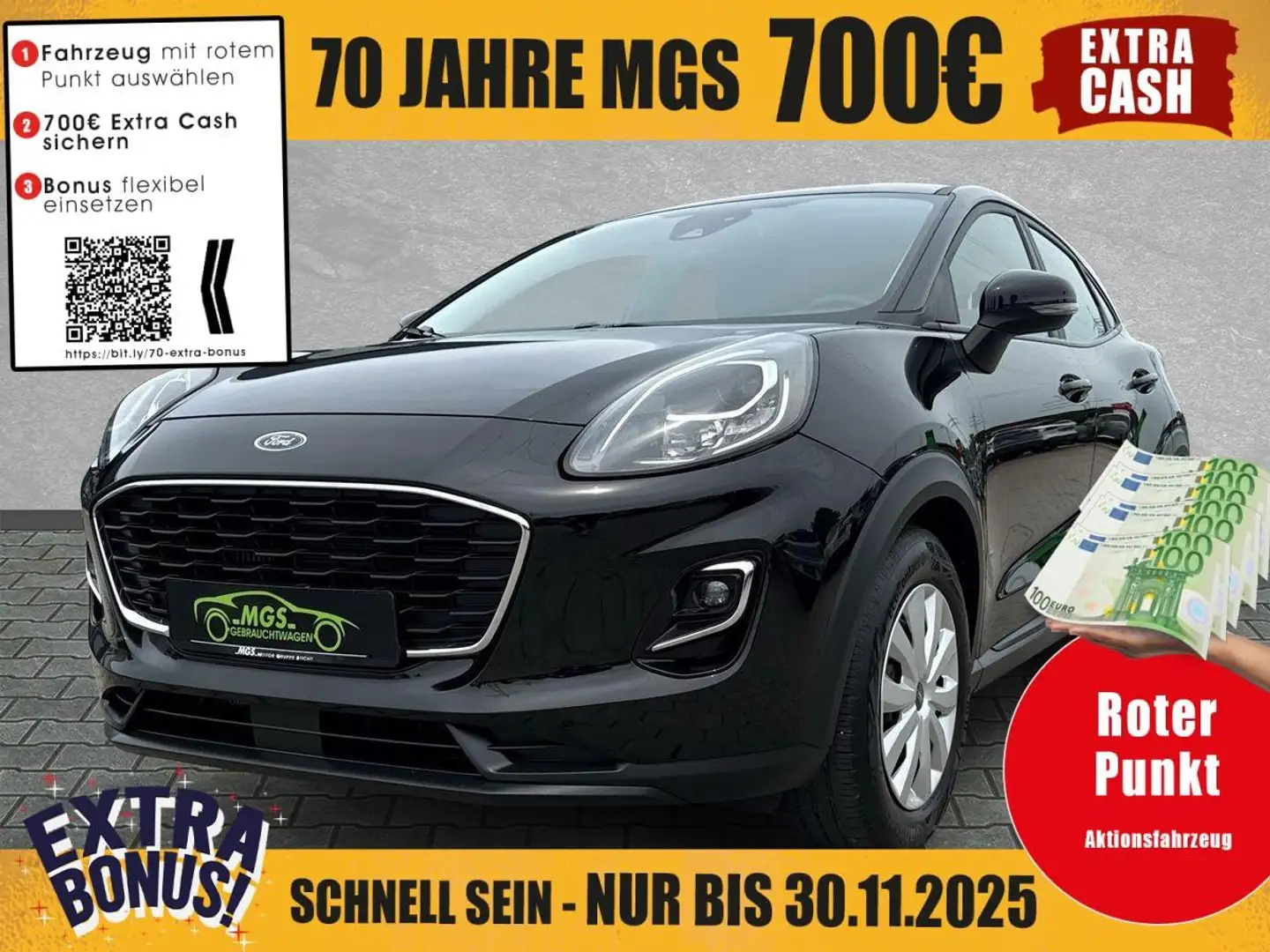 Ford Puma Cool & Connect 1.0 EcoBoost KAT BT #S&S Schwarz - 1
