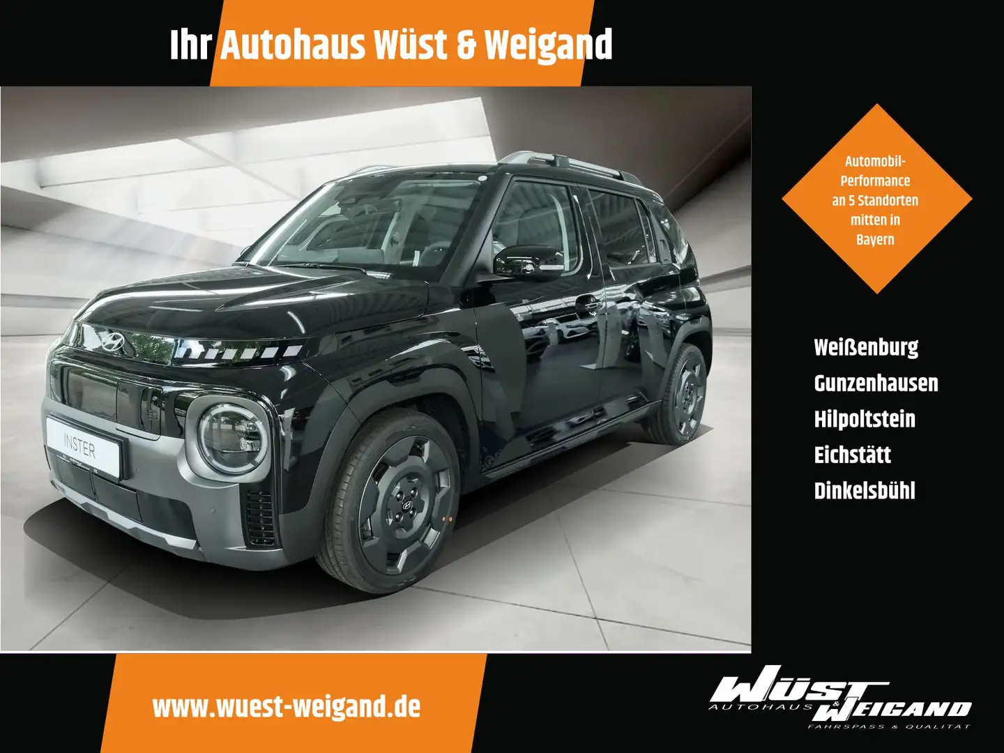 Hyundai Inster Cross EV Effizienz-Paket Negru - 1