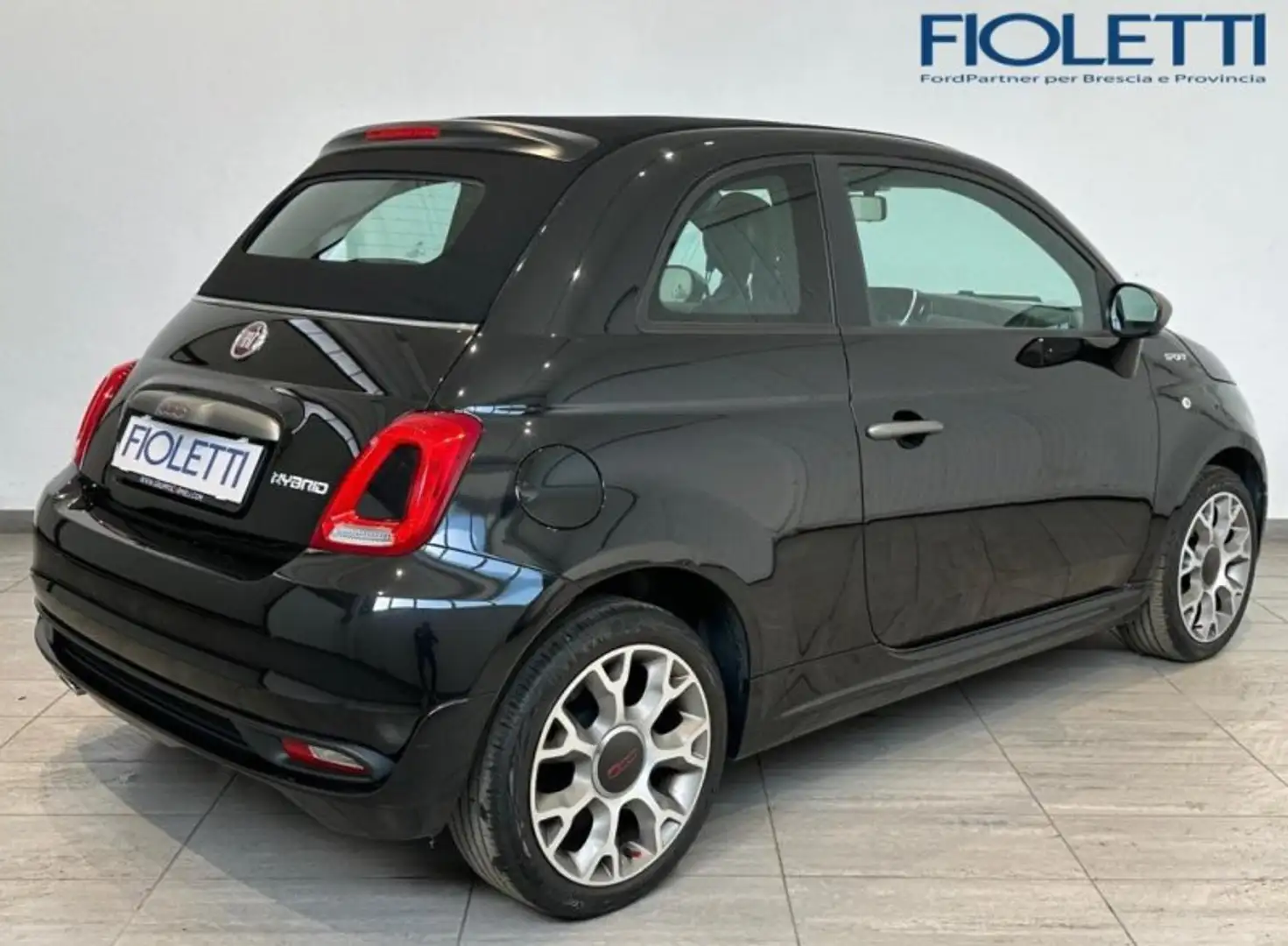 Fiat 500 (2015--->) C 1.0 HYBRID SPORT Noir - 2