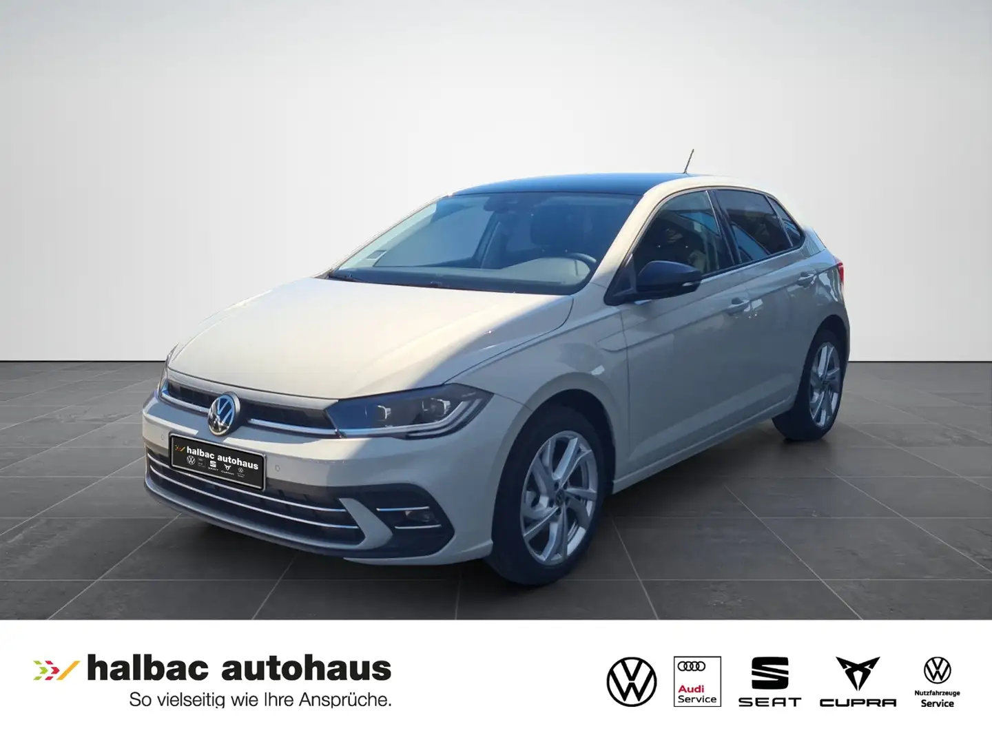 Volkswagen Polo 1.0 TSI DSG Style+NAVI+WR+MATRIX+SHZ+PDC+APPCONN Grau - 1