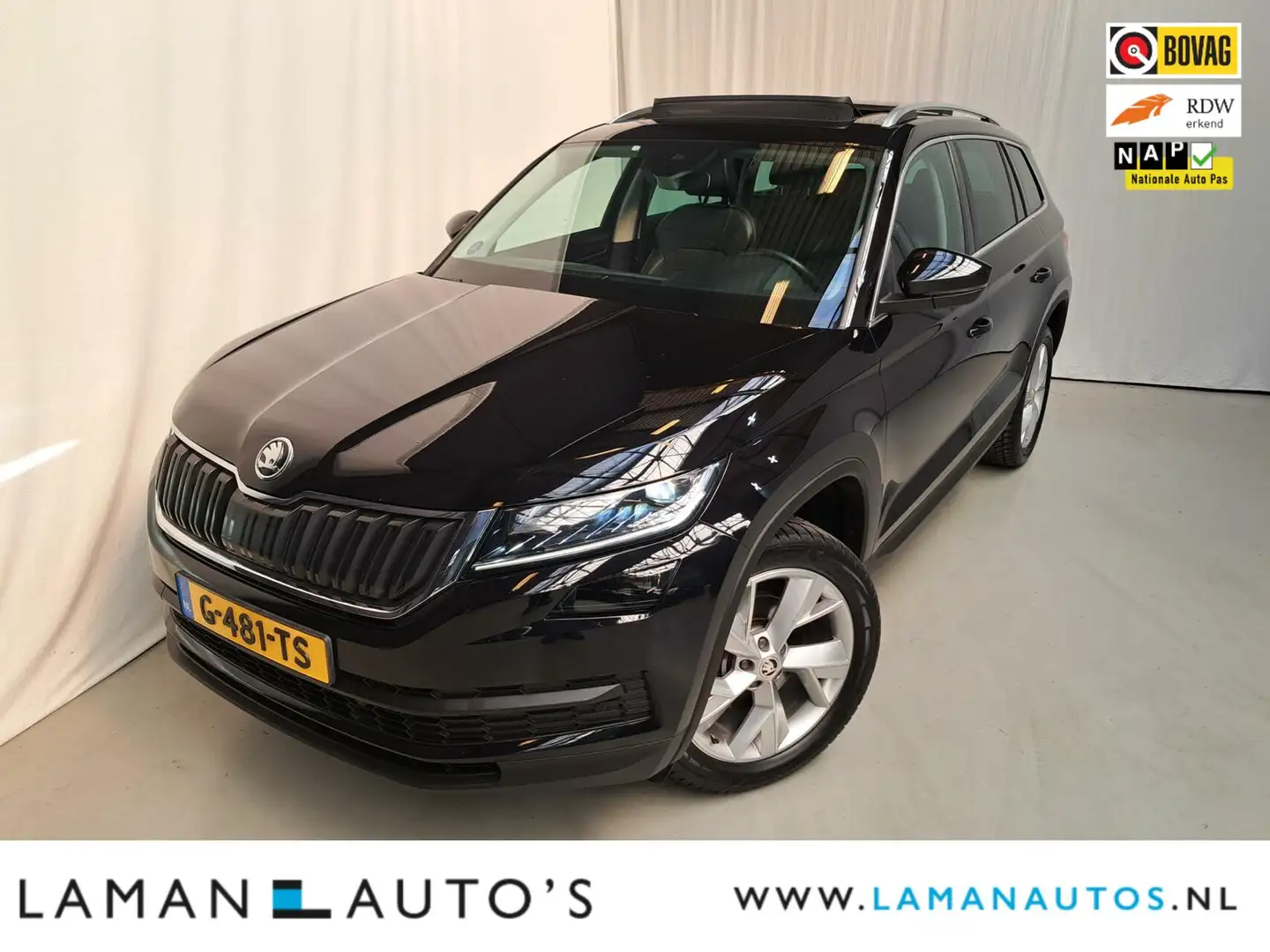 Skoda Kodiaq 1.5 TSI 150pk DSG Limited Business Edition 7P Aut. Zwart - 1