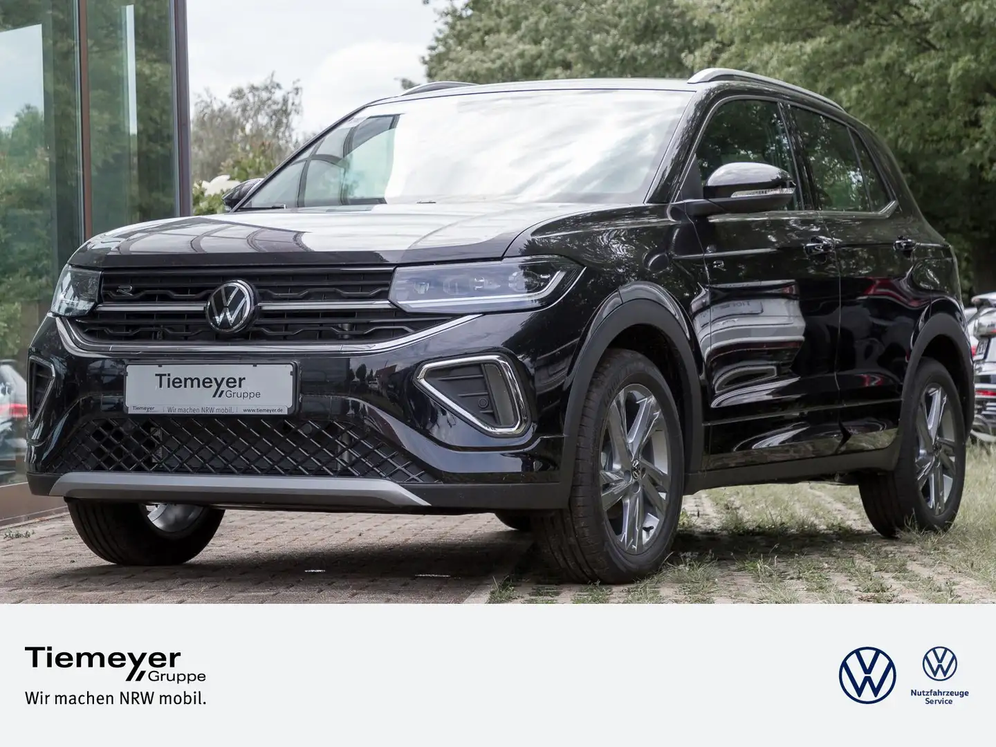 Volkswagen T-Cross 1.0 TSI DSG R-LINE IQ.DRIVE IQ.LIGHT KAM Schwarz - 1