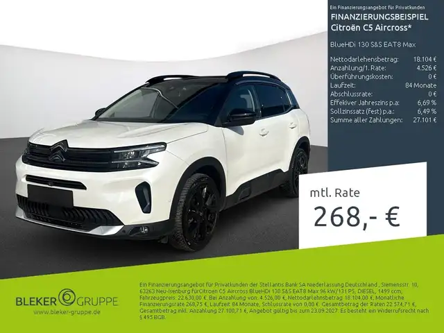 2024 Citroen C5 Aircross in White for sale