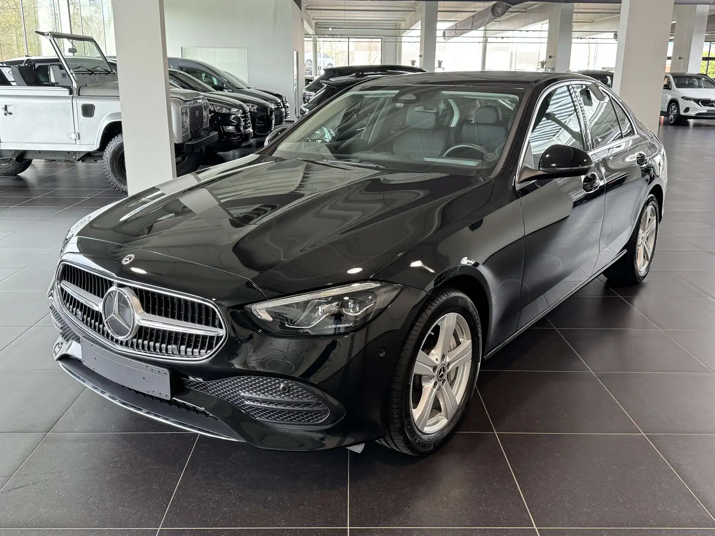 Mercedes-Benz C 300 e Avantgarde 360 Camera, Open Dak, Dodehoeks Assis Argent - 1