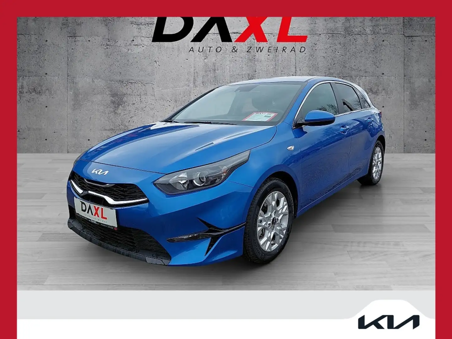 Kia Ceed / cee'd ceed 1,0 T-GDI GPF Silber *neuwertig* Blau - 1