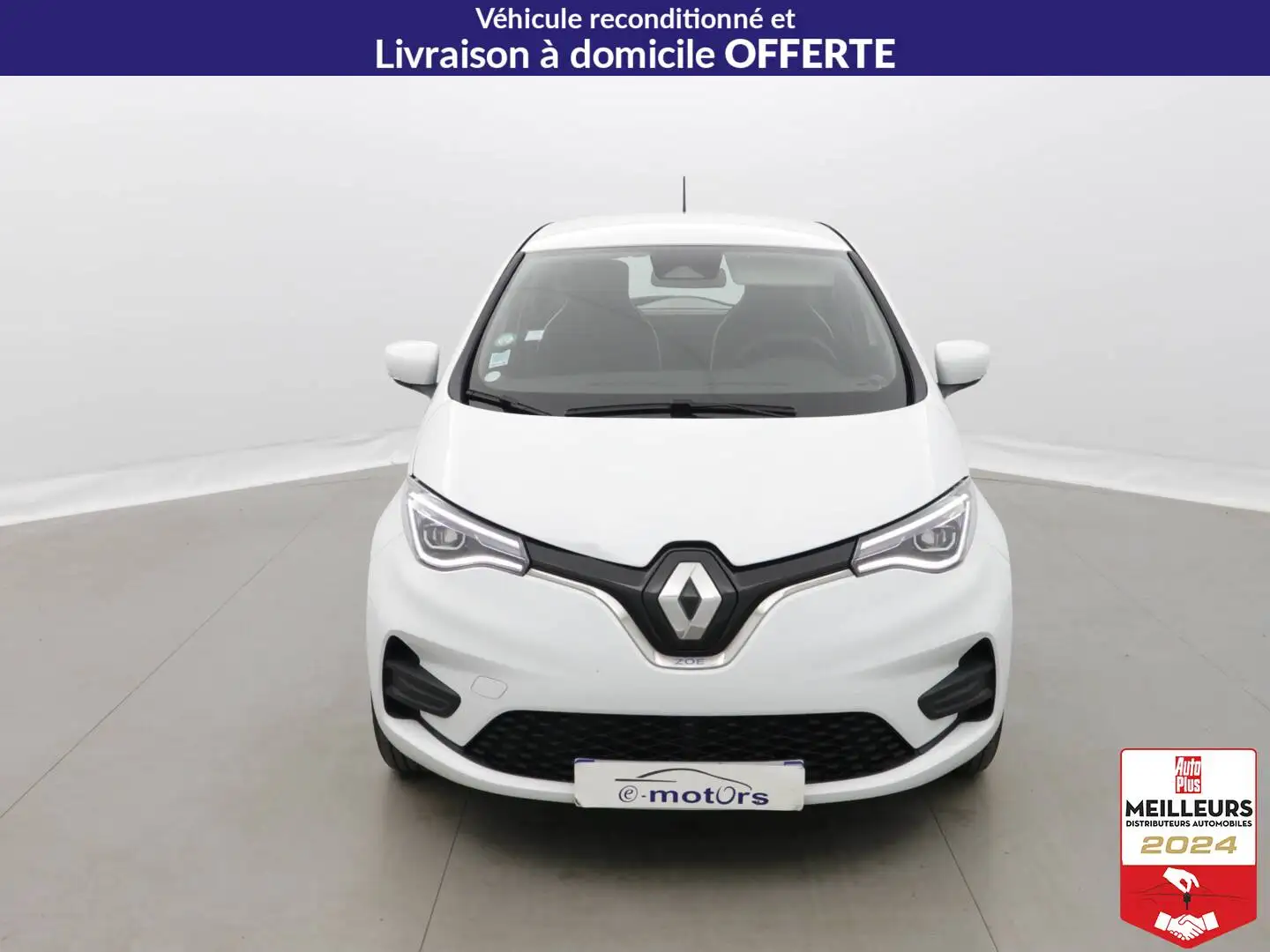 Renault ZOE R110 Achat Intégral Zen 2PL +GPS +PDC AR Wit - 2