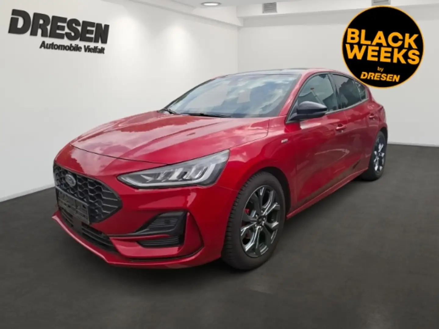 Ford Focus ST-Line X+Sitzheizung+Lenkradheizung+Navi+Kamera Красный - 1