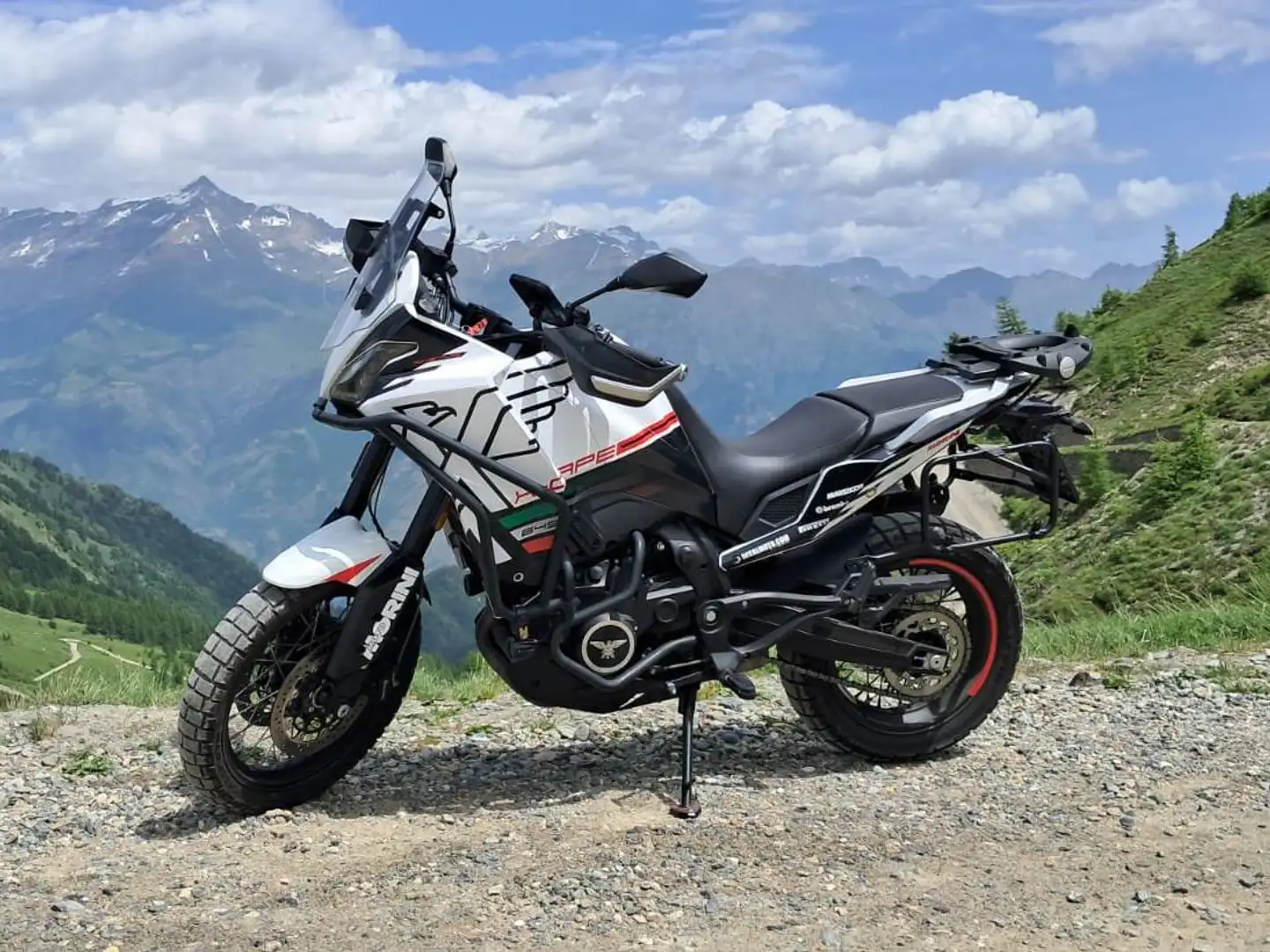 Moto Morini X-Cape Cerchi a raggi Bianco - 1