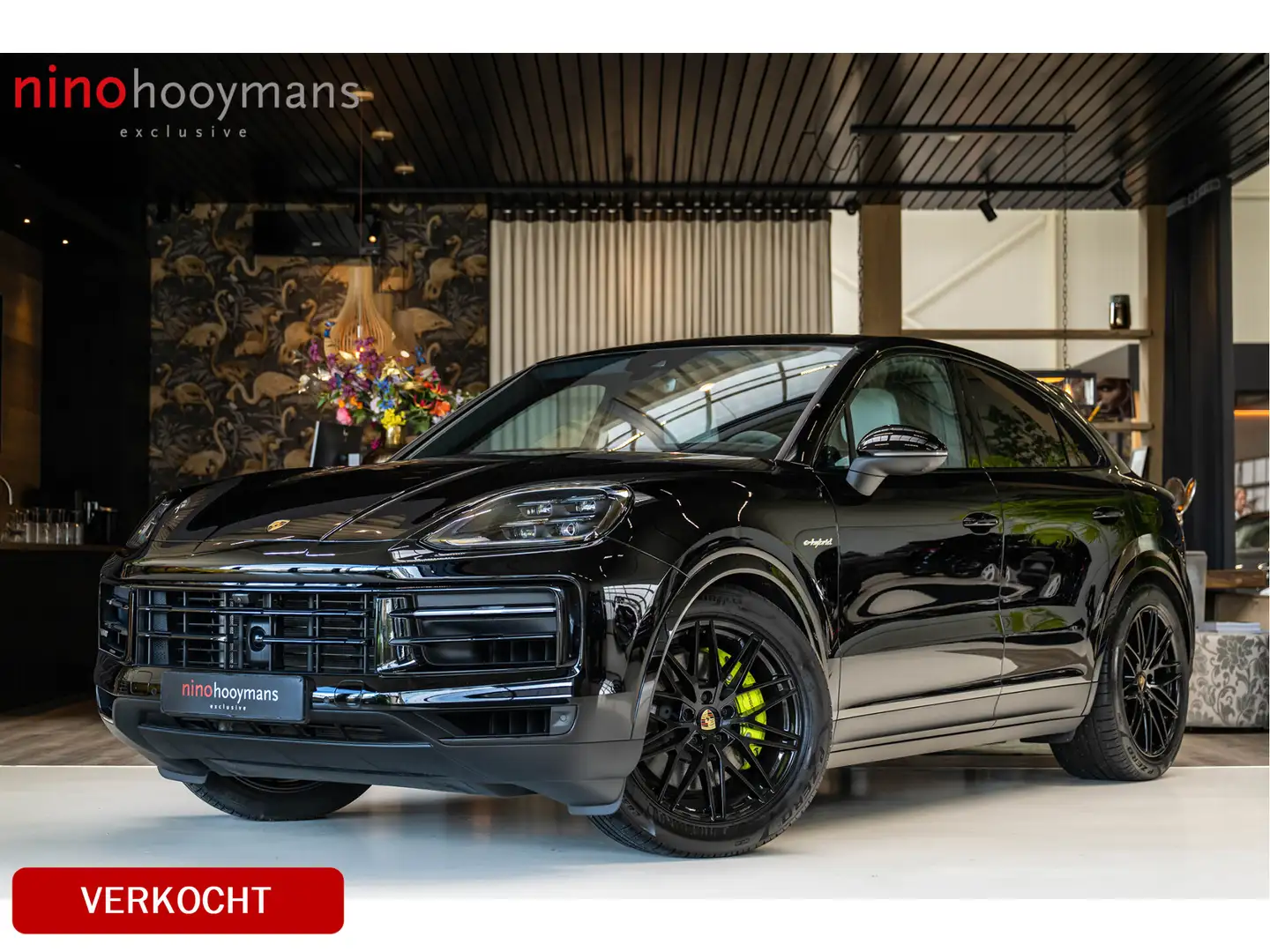 Porsche Cayenne Coupé 3.0 E-Hybrid | Massage | sportuitlaat | Pass Zwart - 1