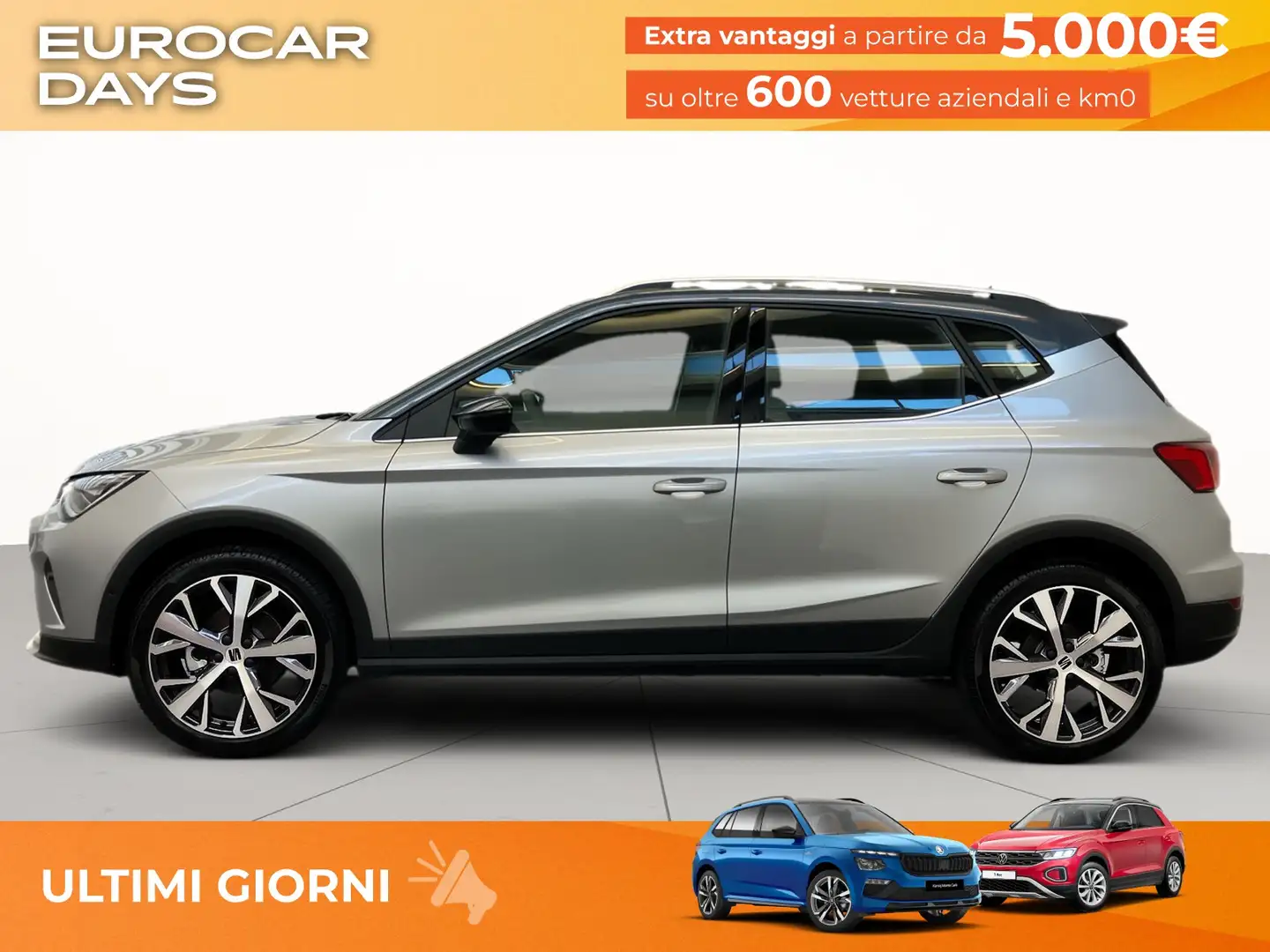 SEAT Arona 1.0 ecotsi xperience 110cv Argento - 2