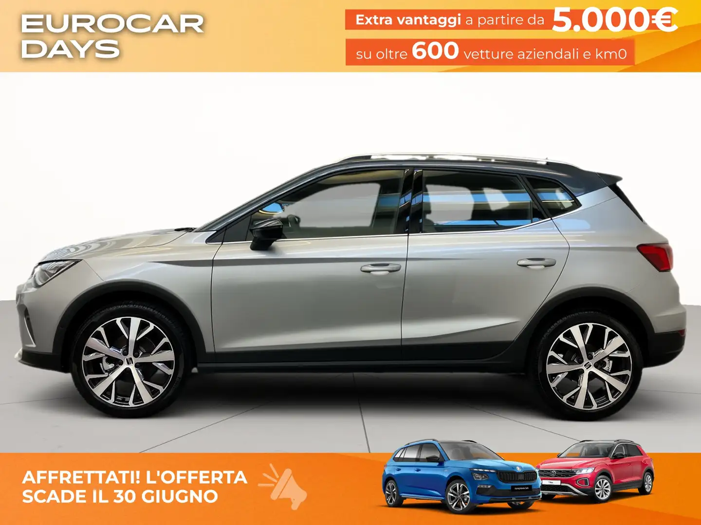 SEAT Arona 1.0 ecotsi xperience 110cv Argento - 2