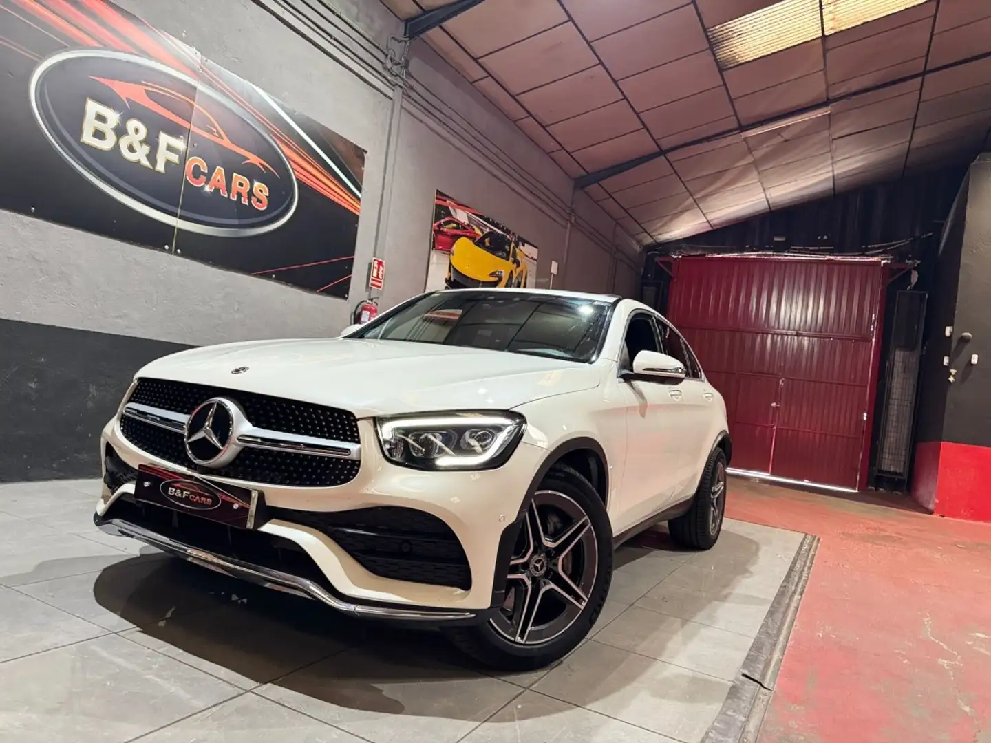 Mercedes-Benz GLC 300 Coupé 300d 4Matic 9G-Tronic Blanco - 2