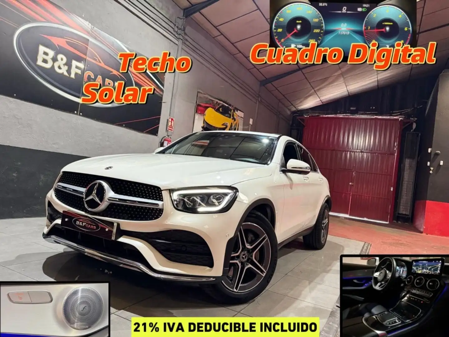 Mercedes-Benz GLC 300 Coupé 300d 4Matic 9G-Tronic Blanco - 1