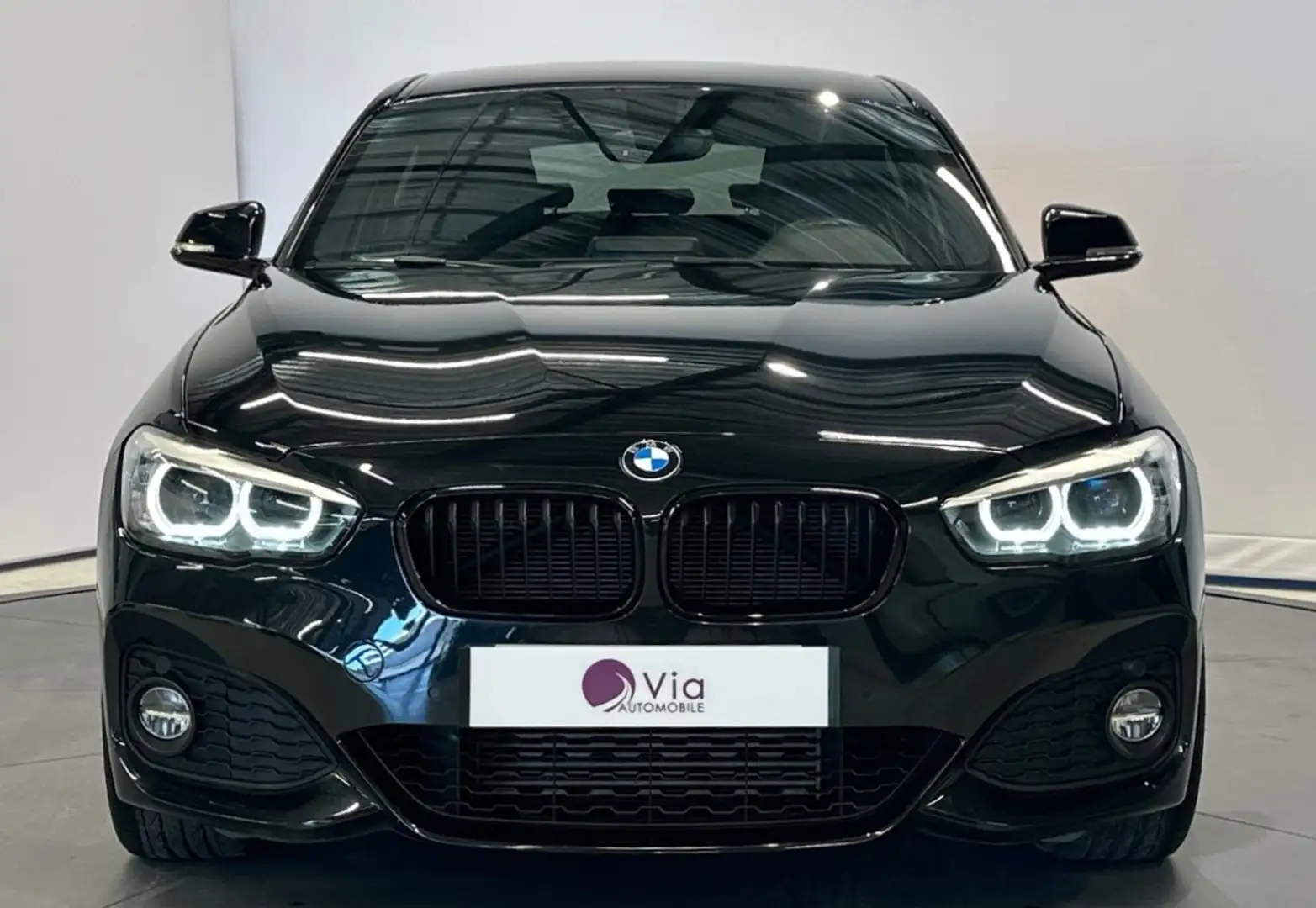 BMW 118 118d 150 Pack M PERFORMANCE SHADOW LINE Negro - 2