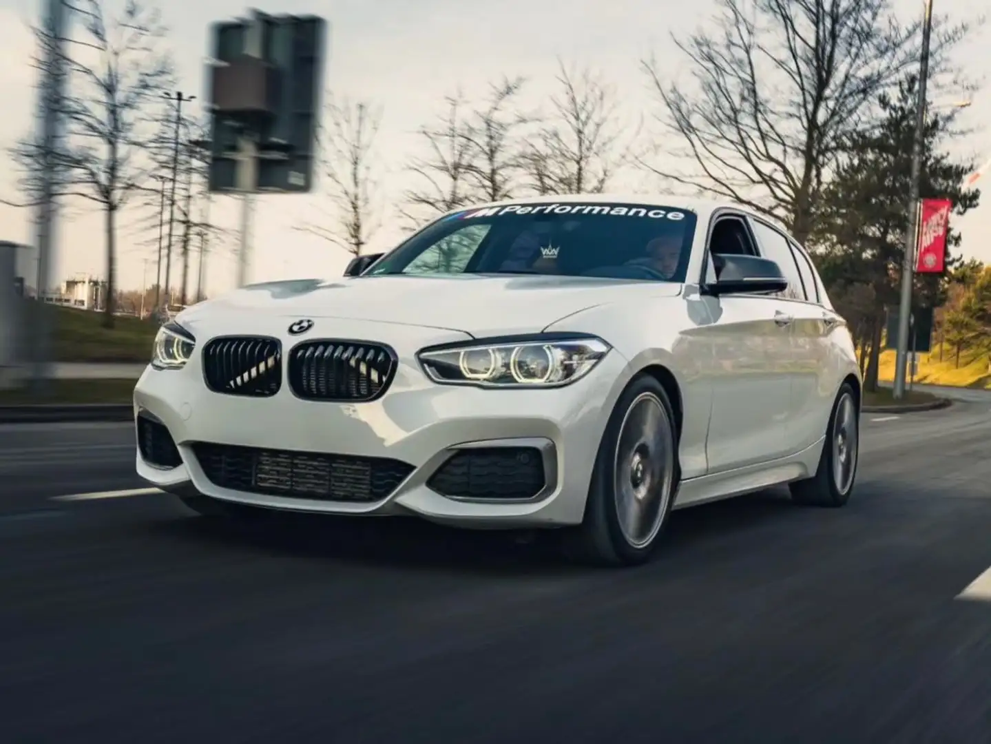 BMW 135 M135i Bílá - 1