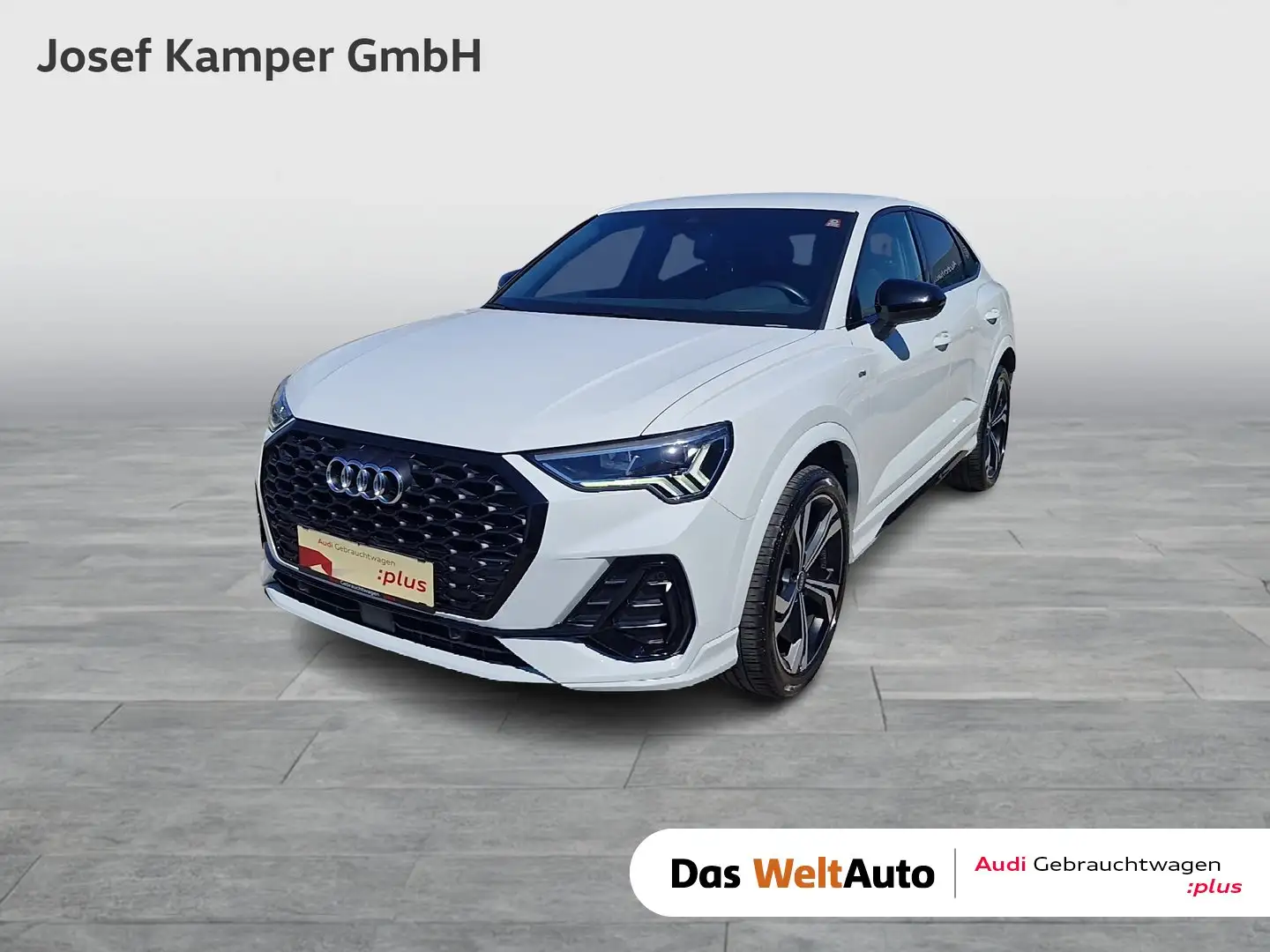 Audi Q3 35 TDI S line exterieur Weiß - 1