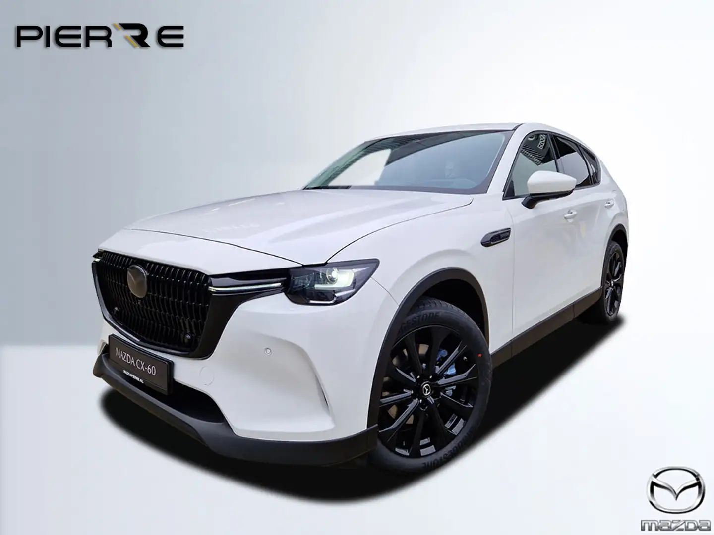 Mazda CX-60 2.5 e-SkyActiv PHEV Business Edition Sport | VAN € Blanc - 1