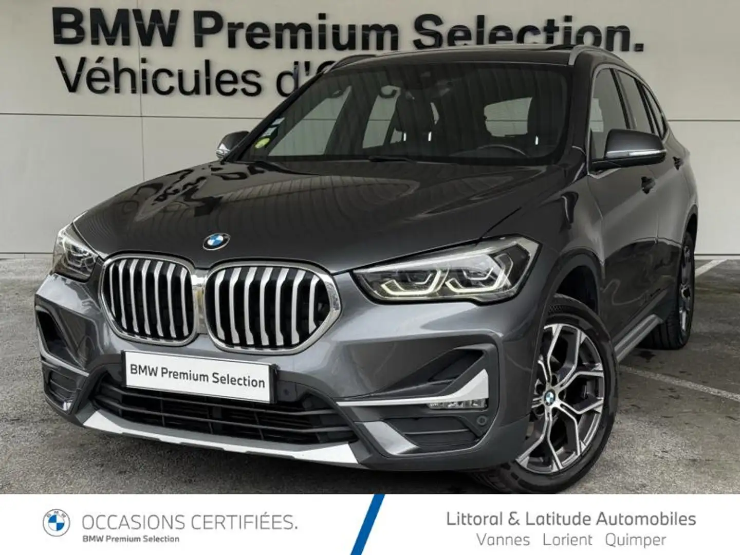 BMW X1 sDrive16dA 116ch xLine DKG7 Gris - 1