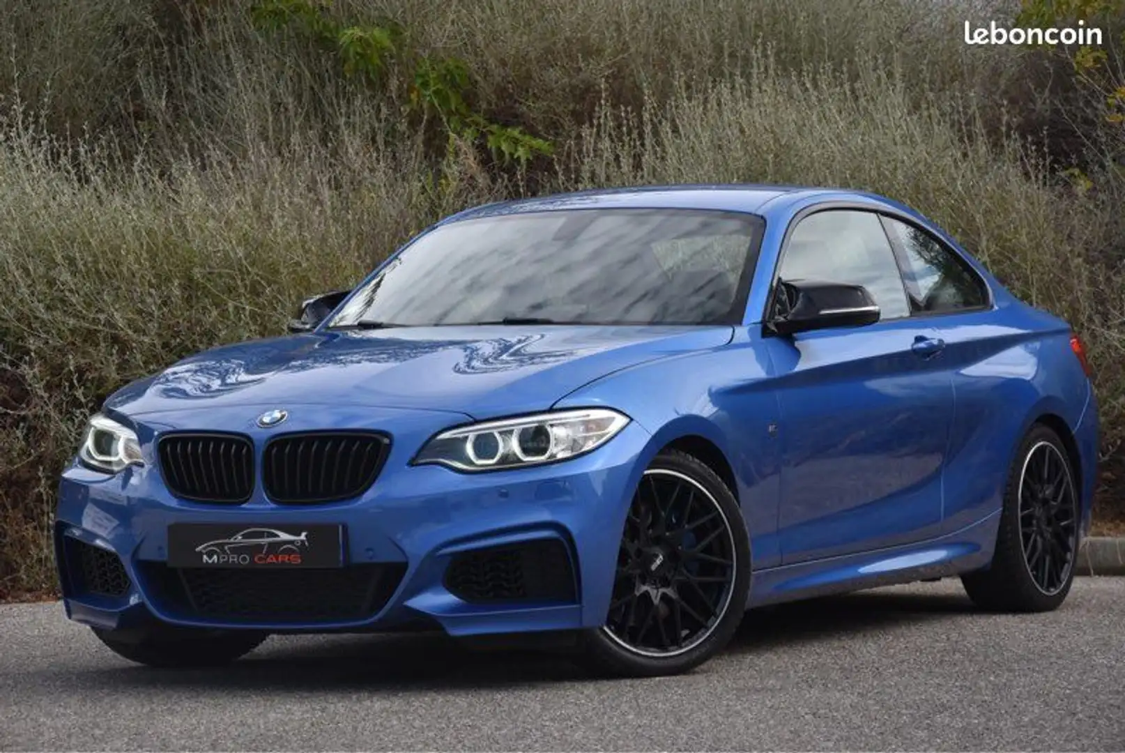 BMW 235 SERIE M235I COUPÉ 326ch BVA SPORT F22 F87 M PERFORMANCE Blauw - 1