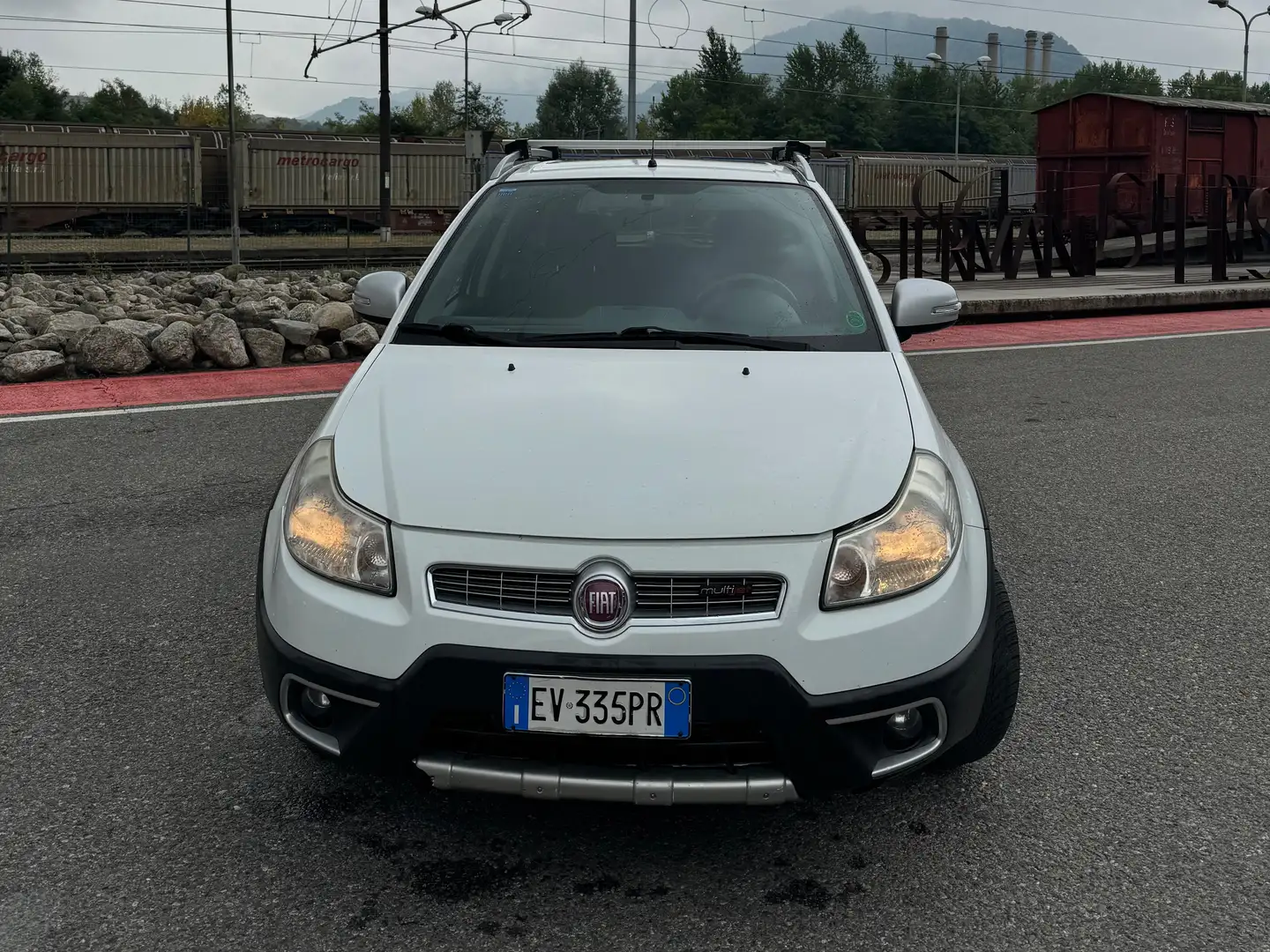Fiat Sedici Sedici 2.0 mjt Emotion 4x4 135cv Blanc - 1