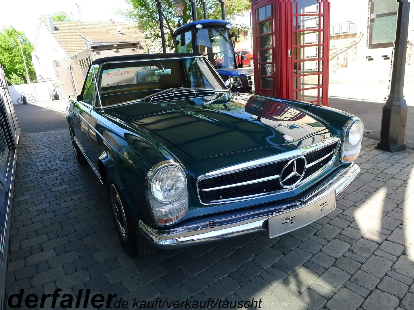Mercedes-Benz SL 250 Pagode Automatik Grün - 1