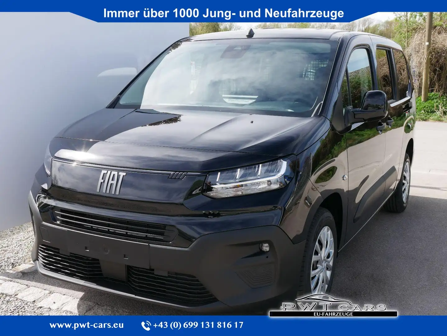 Fiat Doblo BlueHDI Combi L2 1.5 *PDC HINTEN*KLIMA*DAB*TEMP... Schwarz - 1