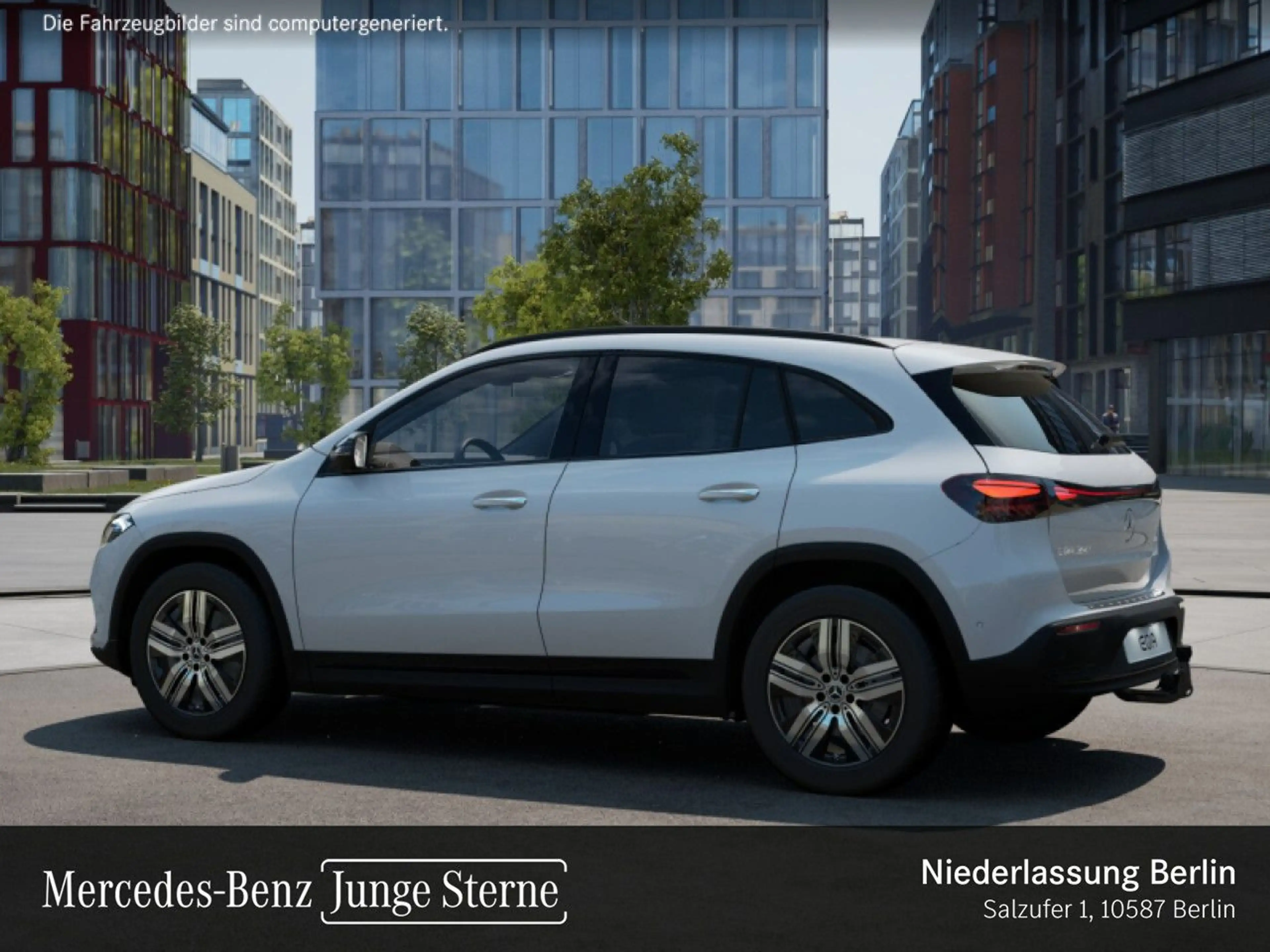 Mercedes-Benz EQA 350 4M ELECTRICART+NIGHT+PLUS-PAKET+AHK+PANO — photo 15