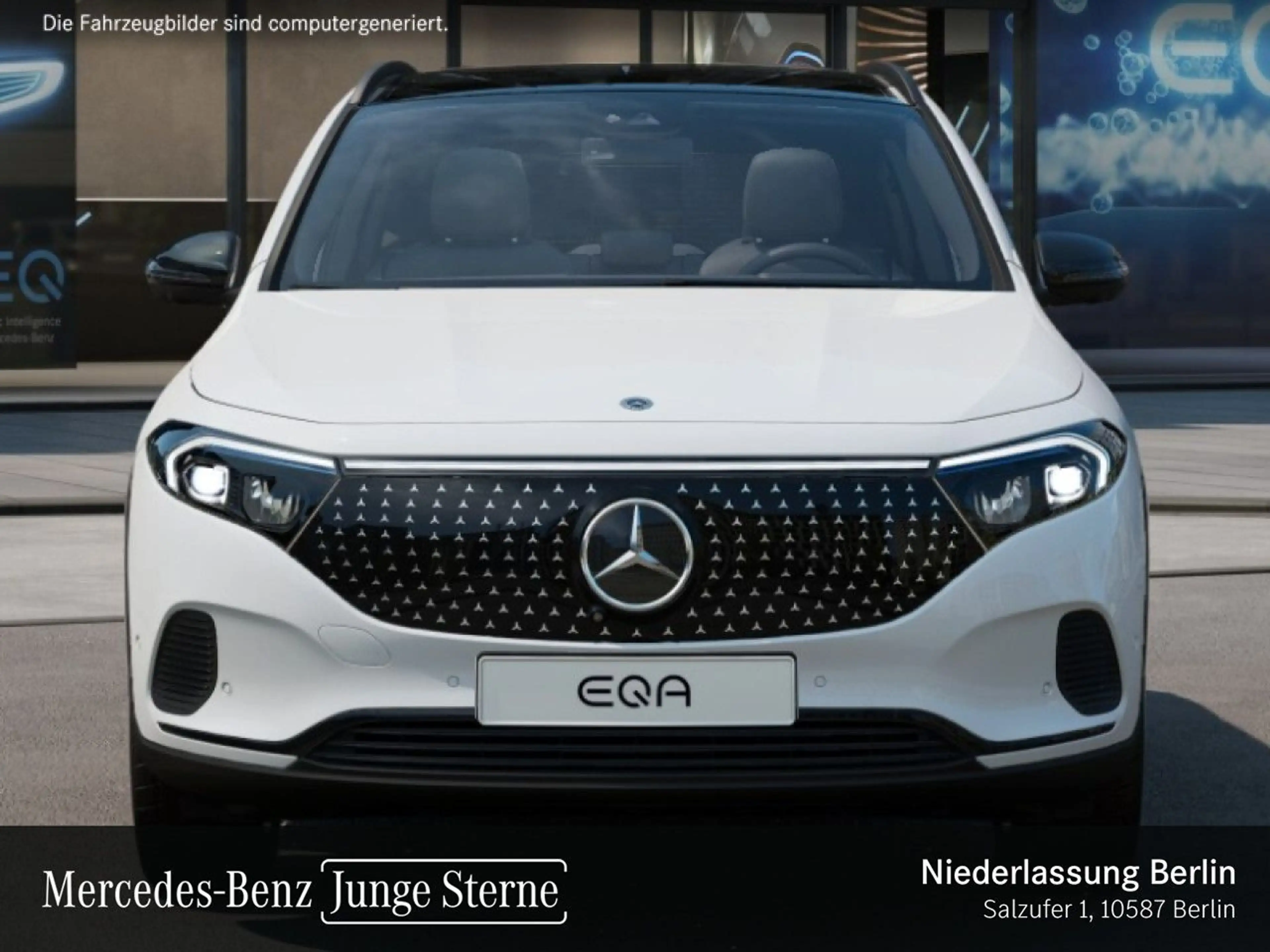 Mercedes-Benz EQA 350 4M ELECTRICART+NIGHT+PLUS-PAKET+AHK+PANO — photo 8