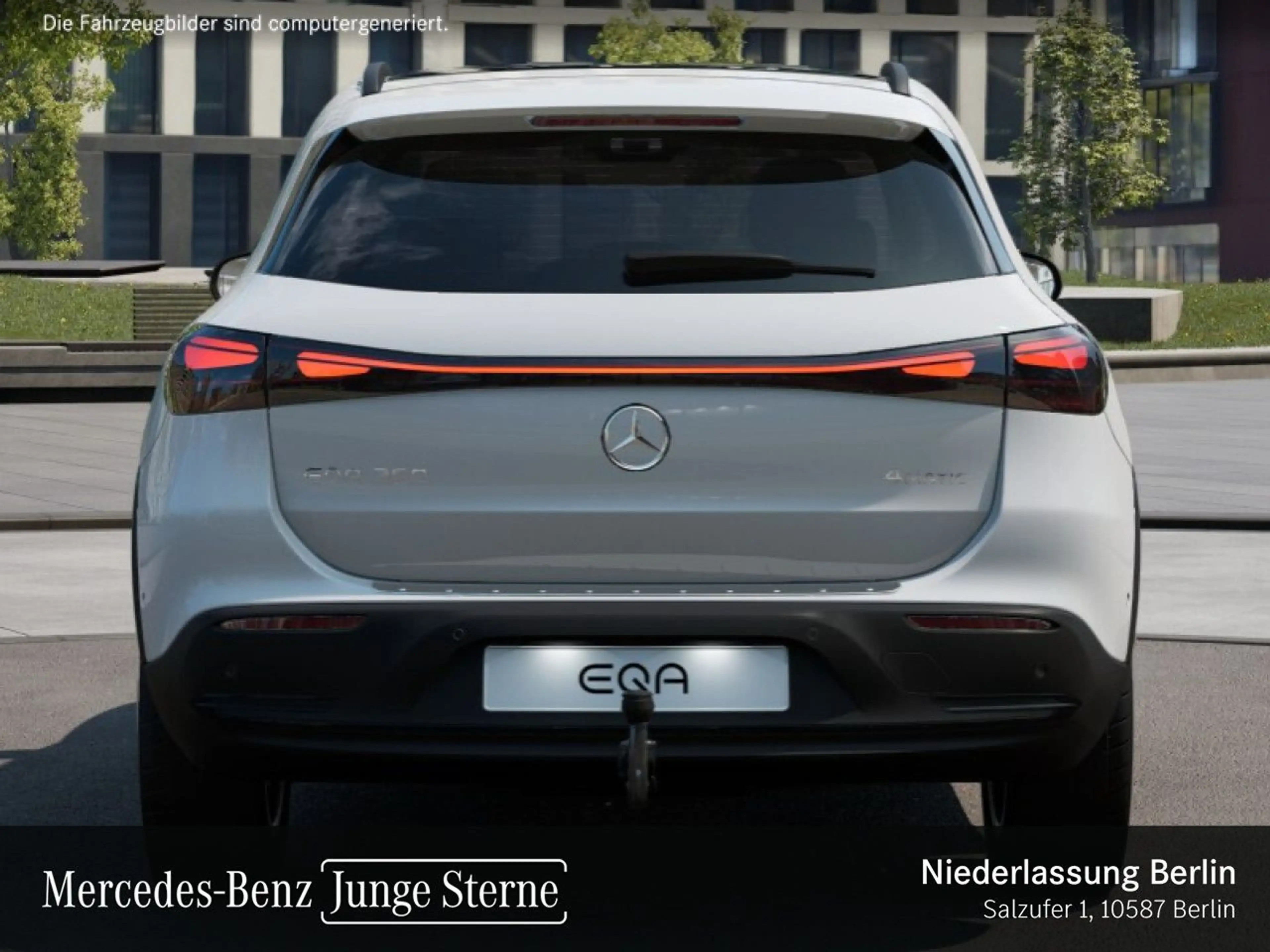Mercedes-Benz EQA 350 4M ELECTRICART+NIGHT+PLUS-PAKET+AHK+PANO — photo 9