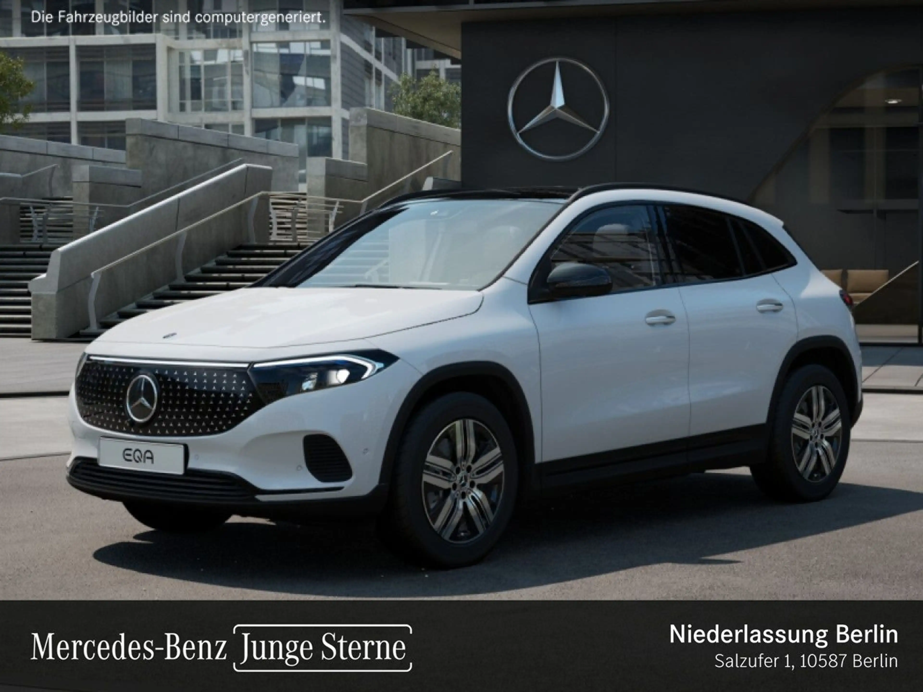 Mercedes-Benz EQA 350 4M ELECTRICART+NIGHT+PLUS-PAKET+AHK+PANO — photo 14