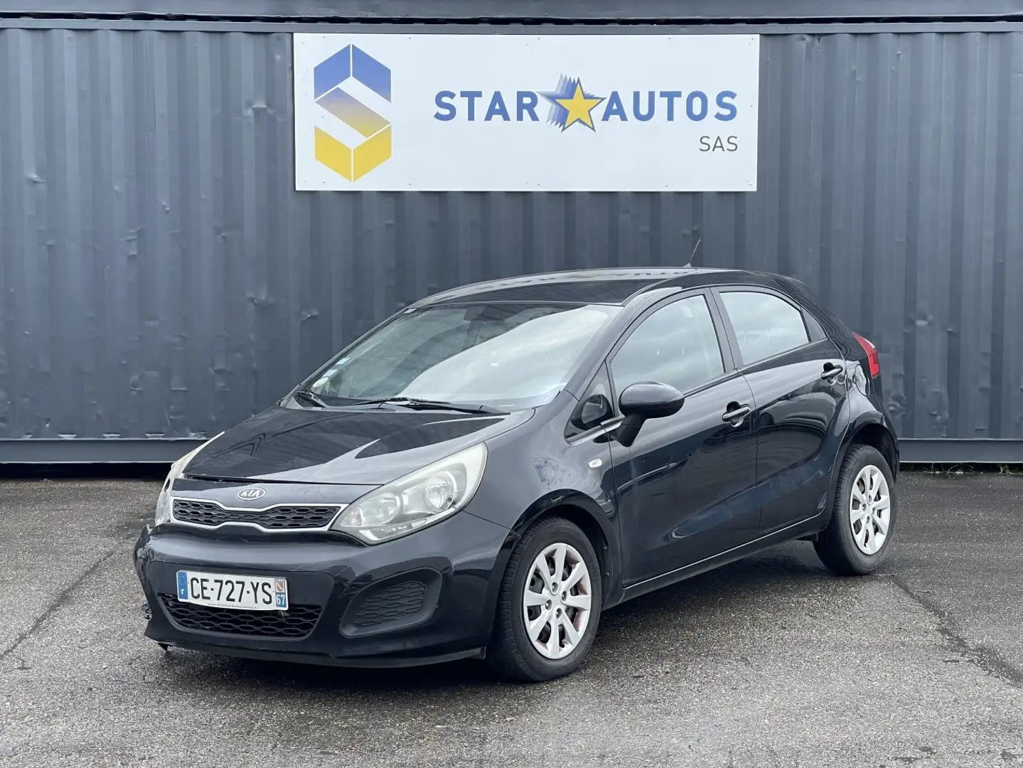 Kia Rio Rio 1.4 CRDi 90 Noir - 1