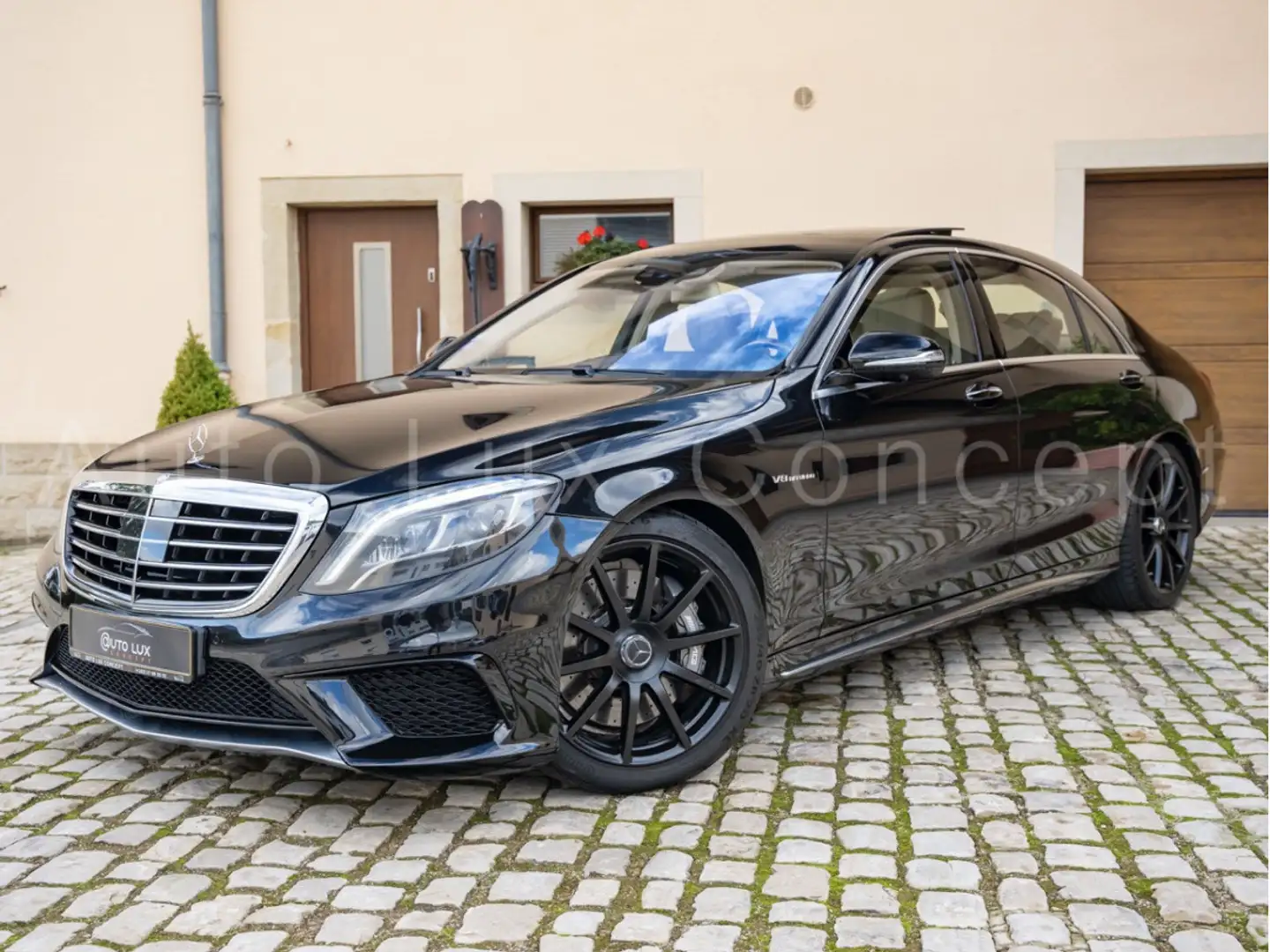 Mercedes-Benz S 63 AMG 4MATIC Lang/Burmester 3D/Kühlfach/Fond-Ent Noir - 1