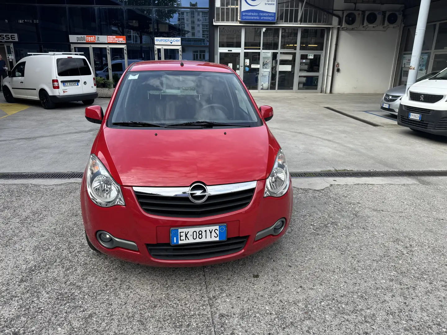 Opel Agila 1.2 16v Enjoy 86cv Rouge - 1