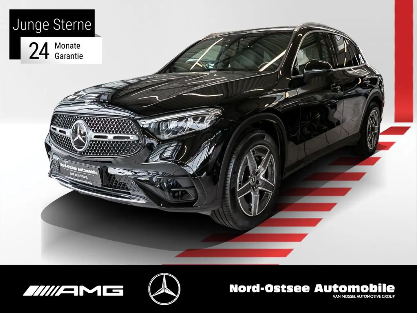 Mercedes-Benz GLC 300 d 4M AMG KAMERA AHK DISTRONIC KEYLESS Gris - 1