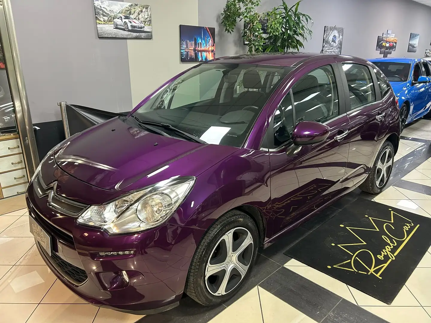 Citroen C3 PureTech 82 Feel Lilla - 1