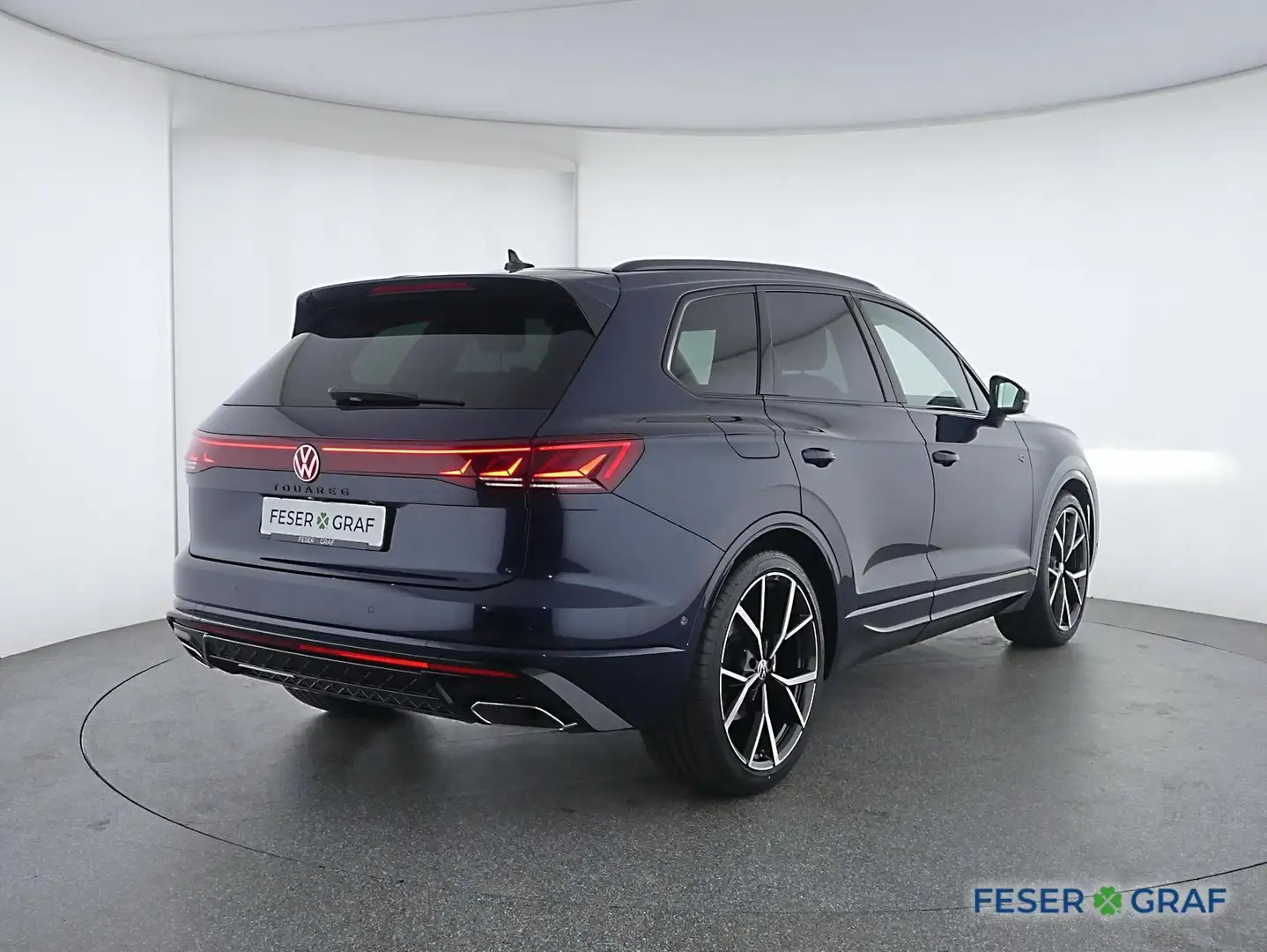 Volkswagen Touareg R-Line 3,0 l V6 TDI SCR 4MOTION ACC 22" Blau - 2
