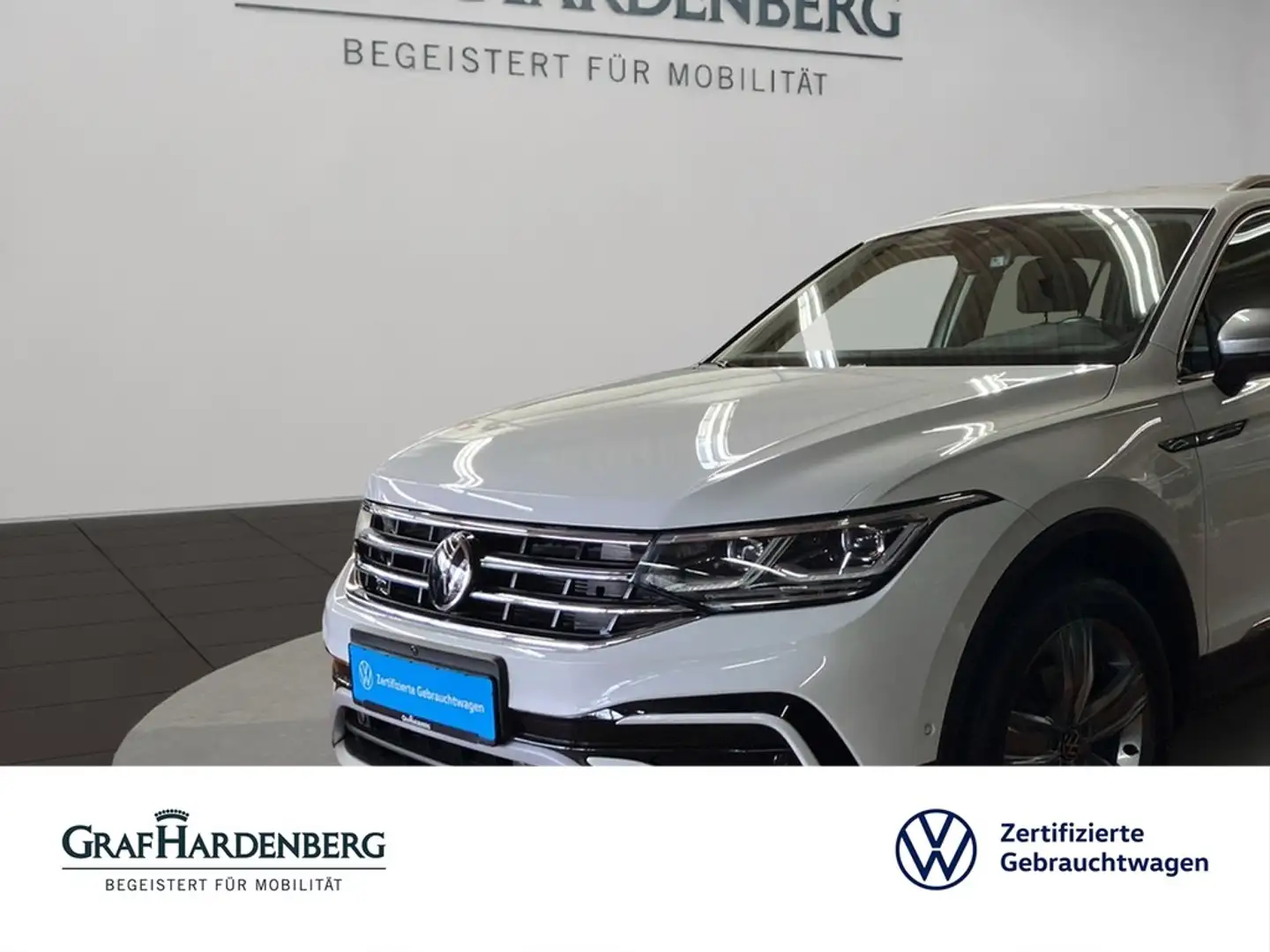 Volkswagen Tiguan Allspace Elegance 4Mot TDI DSG 7Sitze AHK Weiß - 1