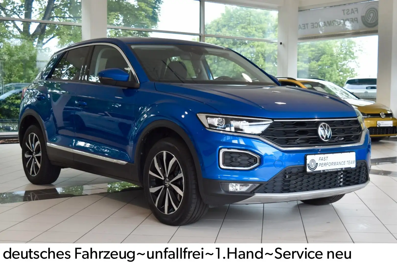 Volkswagen T-Roc 2.0 TDI Style~4Motion~Automatik~Navi~AHK Azul - 2