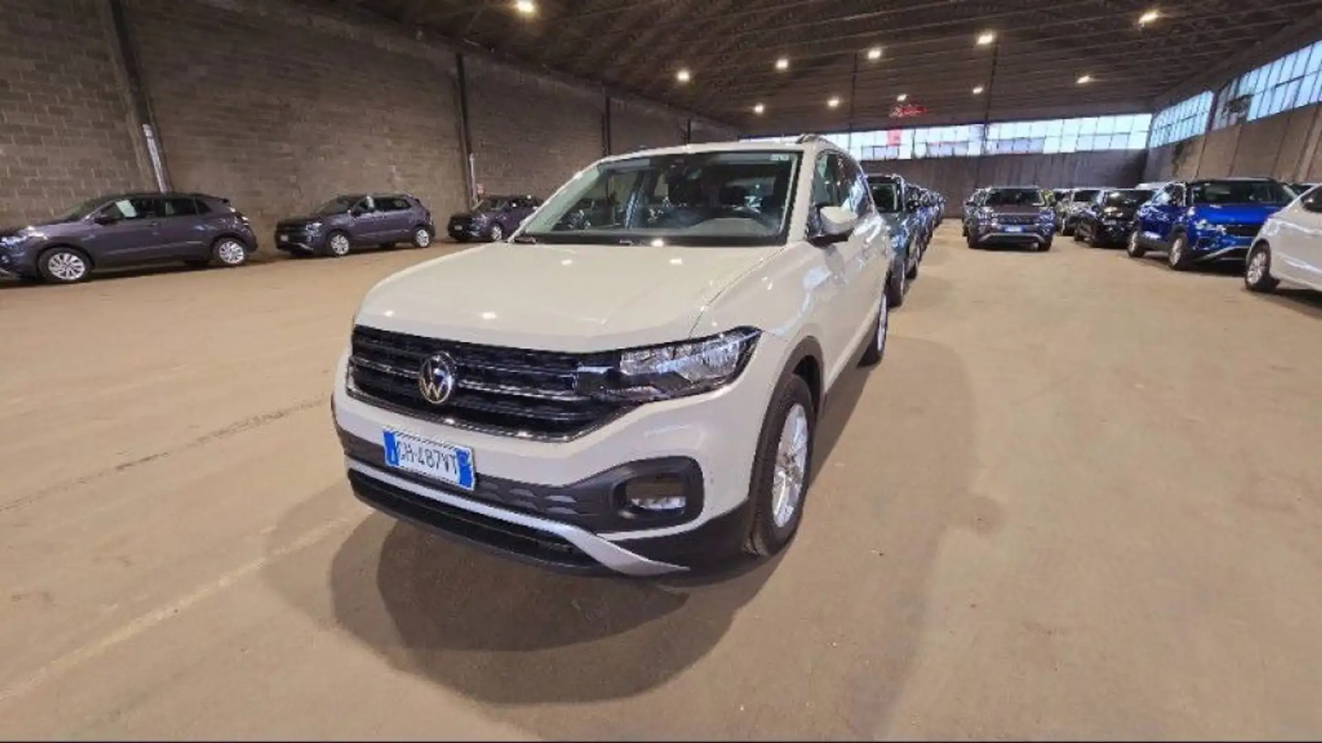 Volkswagen T-Cross 1.0 TSI 110 CV ACC Radar PREZZO REALE Grigio - 1