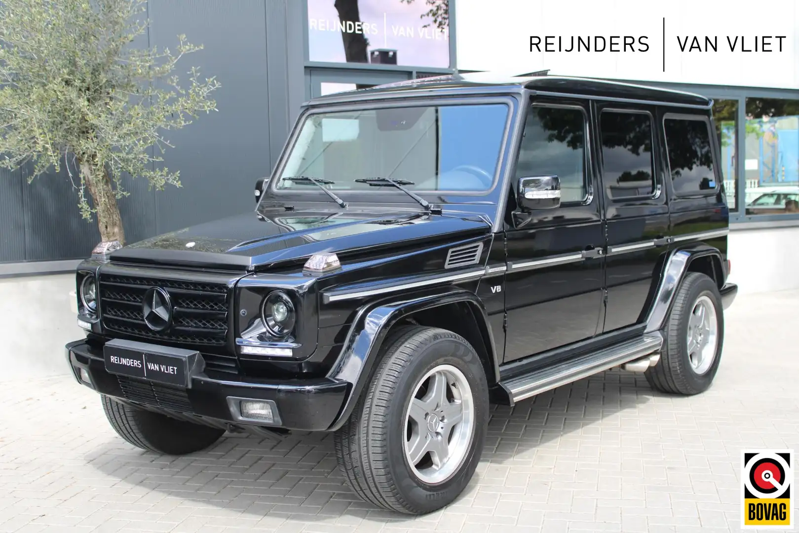 Mercedes-Benz G 500 4-Matic Lang | Schuifdak | Rear View Cam | Youngti Black - 1
