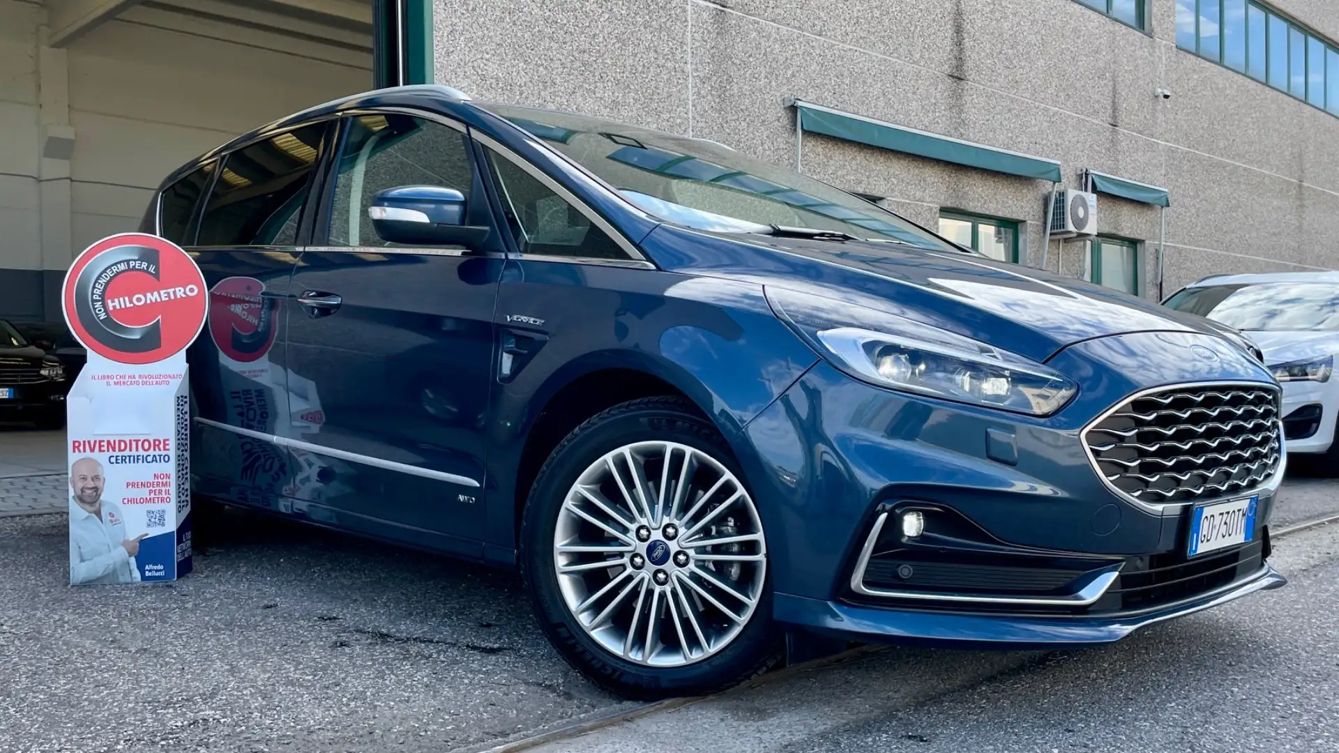 Ford S-Max 2.0 EcoBlue 190CV Start&Stop AWD Aut. Vignale LED Blu/Azzurro - 1